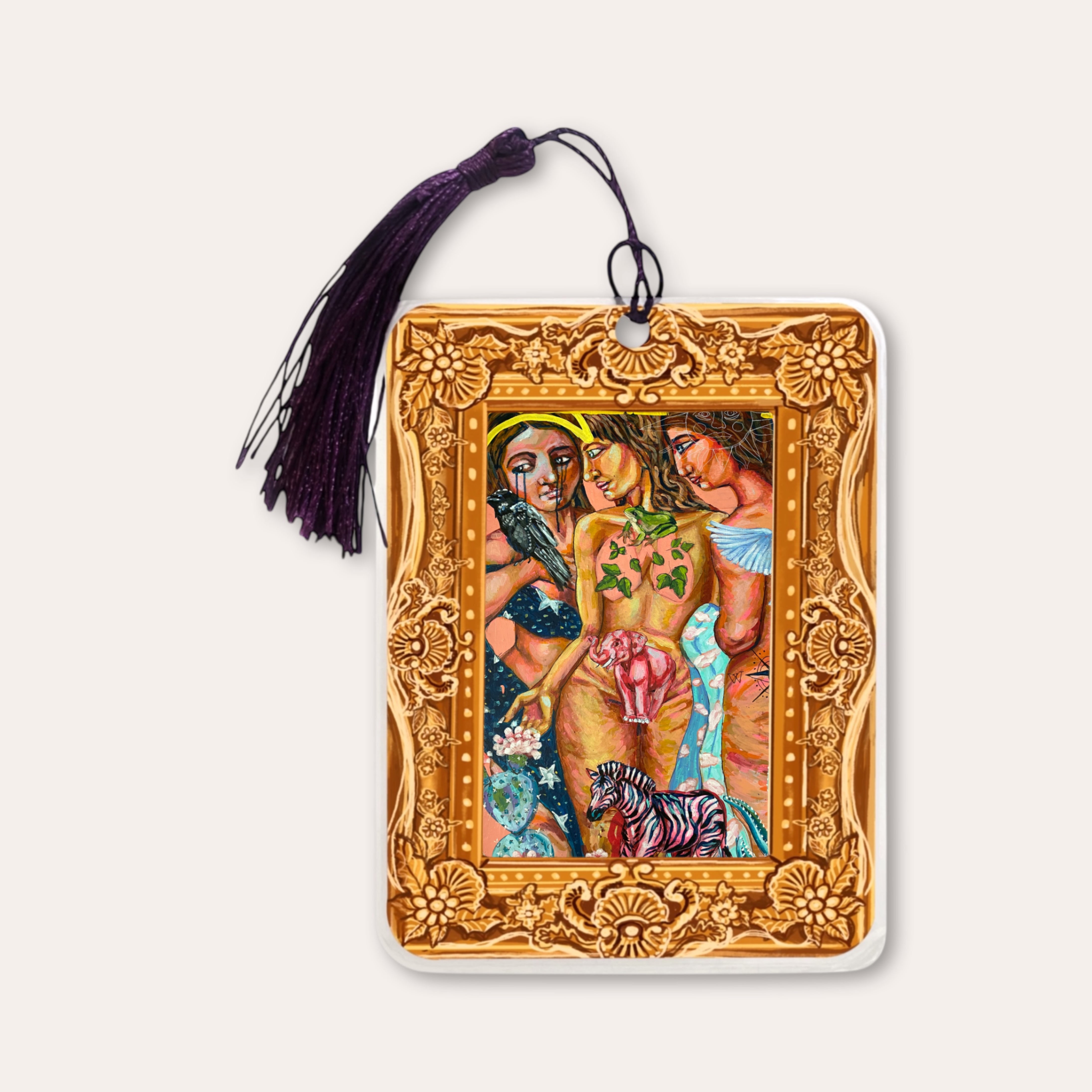 Past, Present & Future Fine Art Painting Bookmark