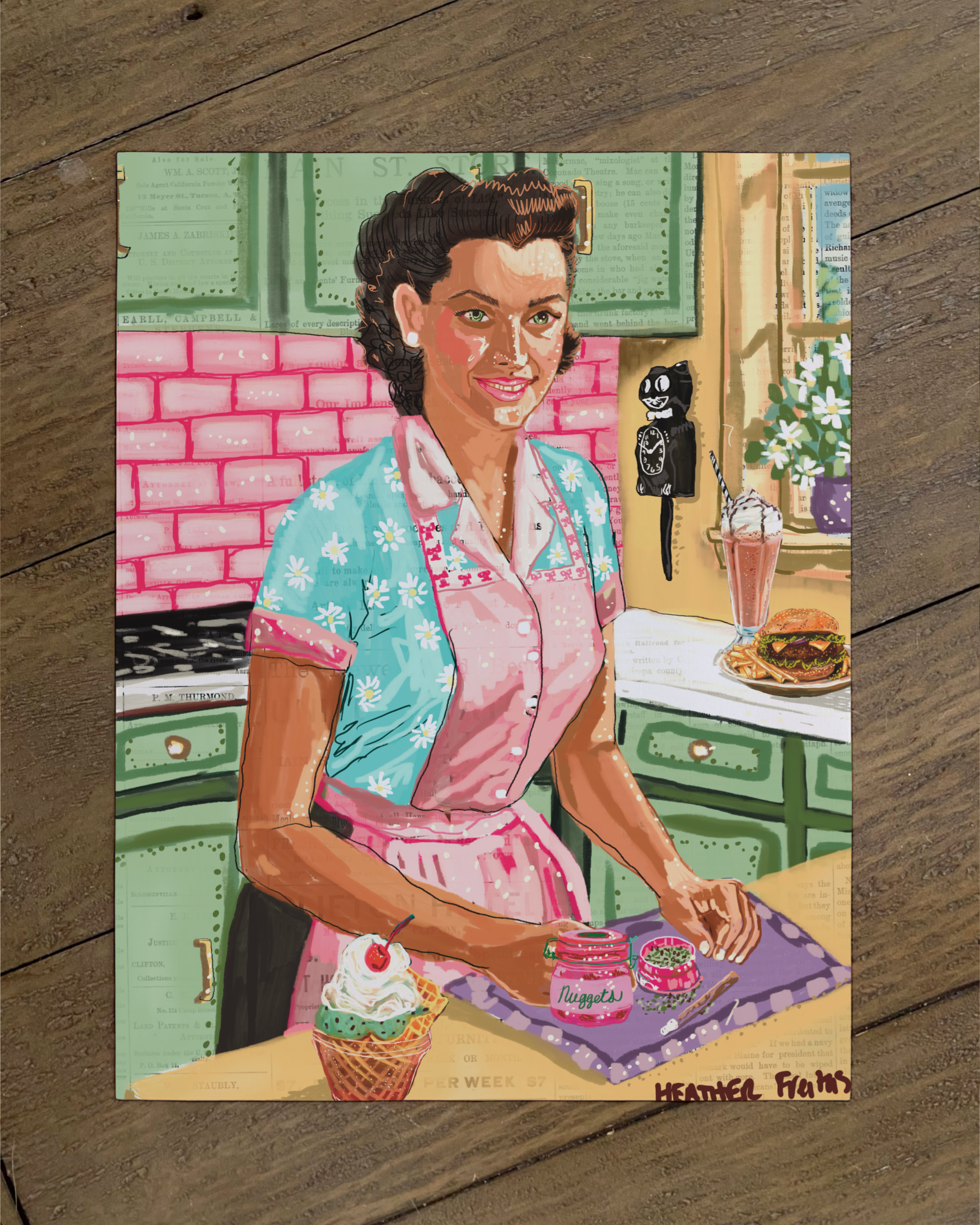 Let’s Get Baked - Limited Edition Print