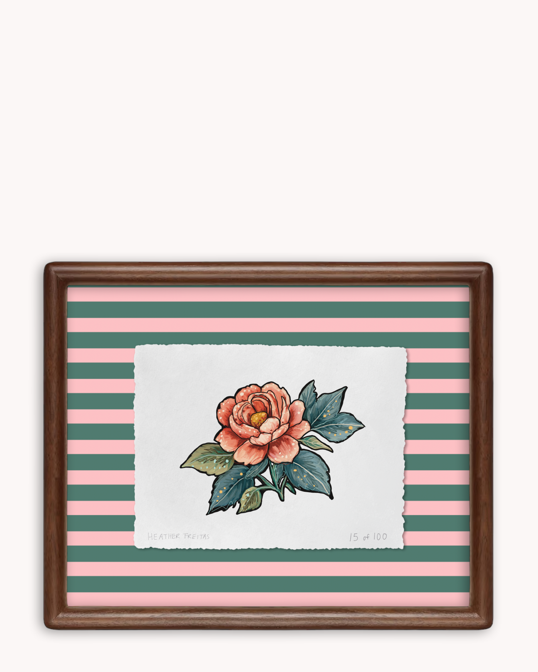 Rose Limited Edition Framed Print