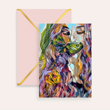 Viral Fine Art Greeting Card