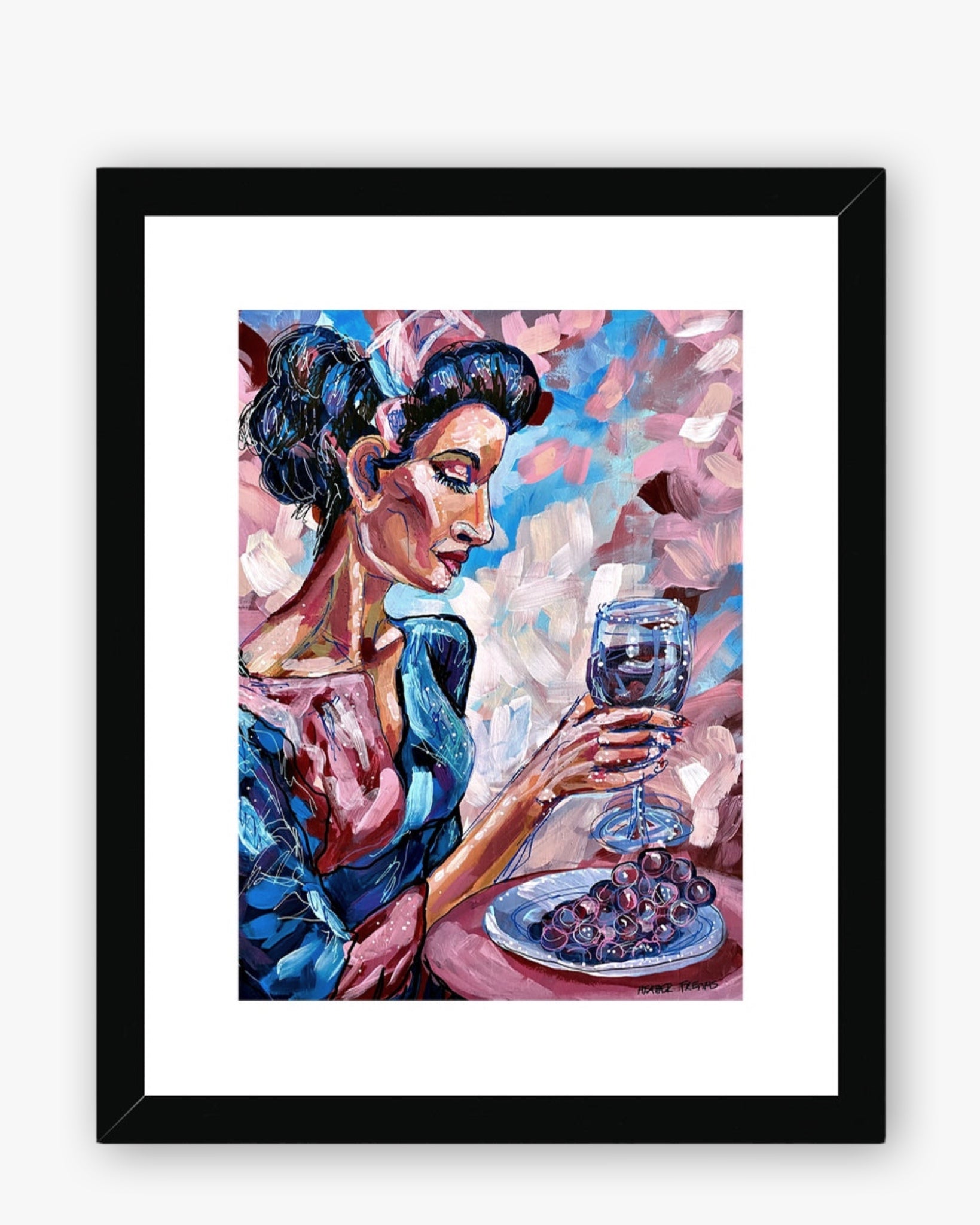 Because It's Never Good To Keep Things Bottled Up Framed & Mounted Print