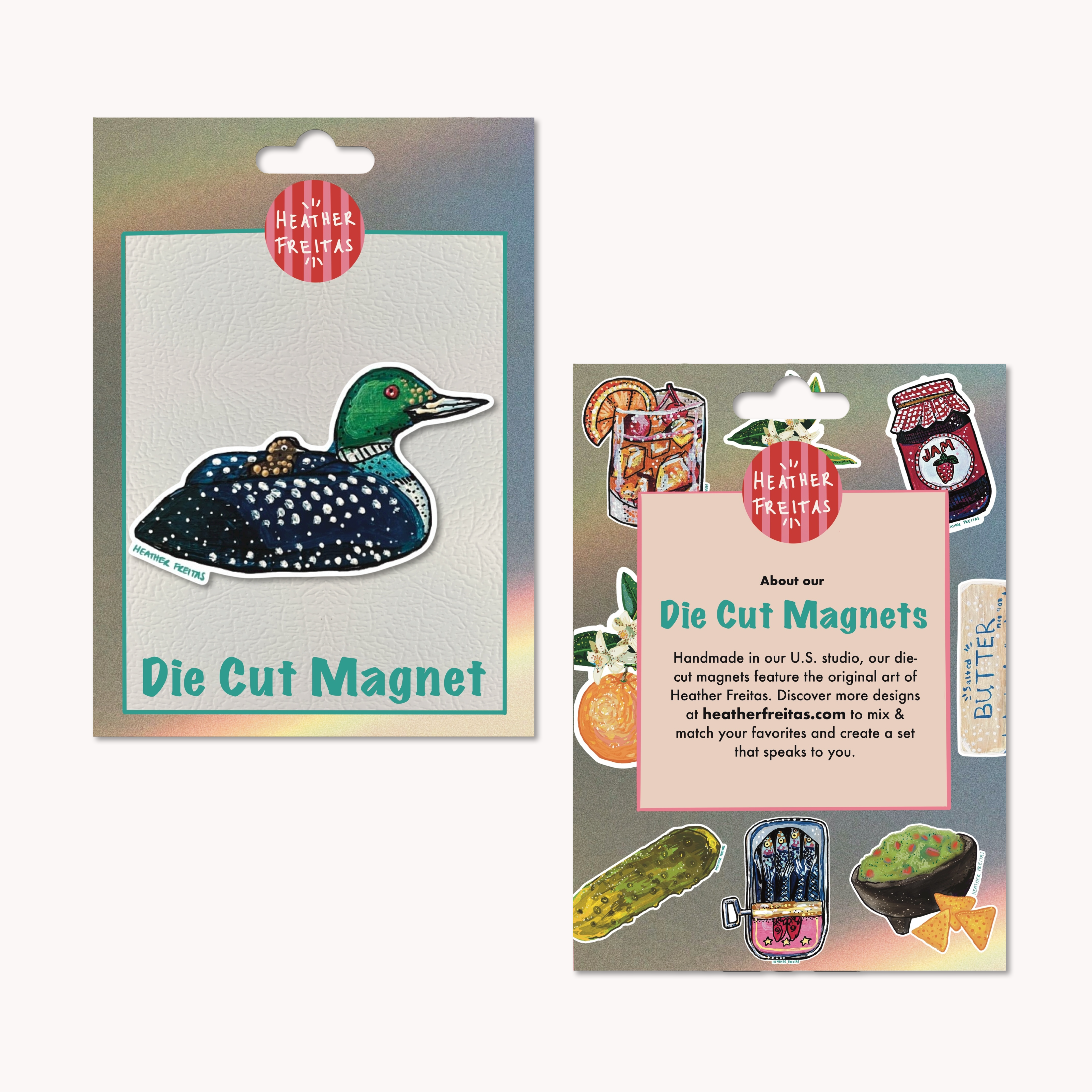 Loon Magnet ( Die-Cut )