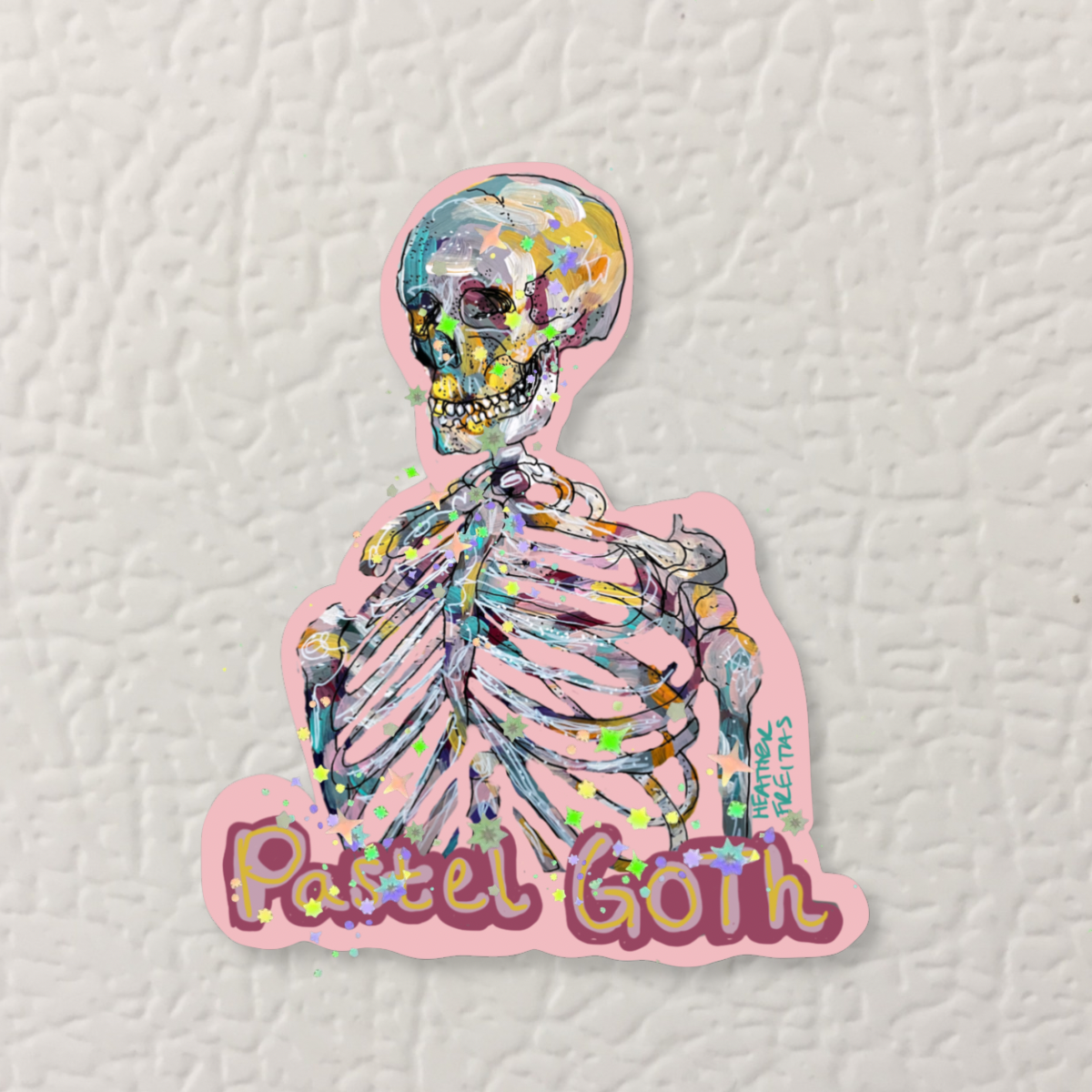 Pastel Goth Magnet ( Die-Cut )