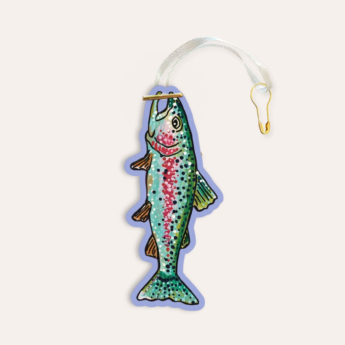 Rainbow Trout Gift Tag