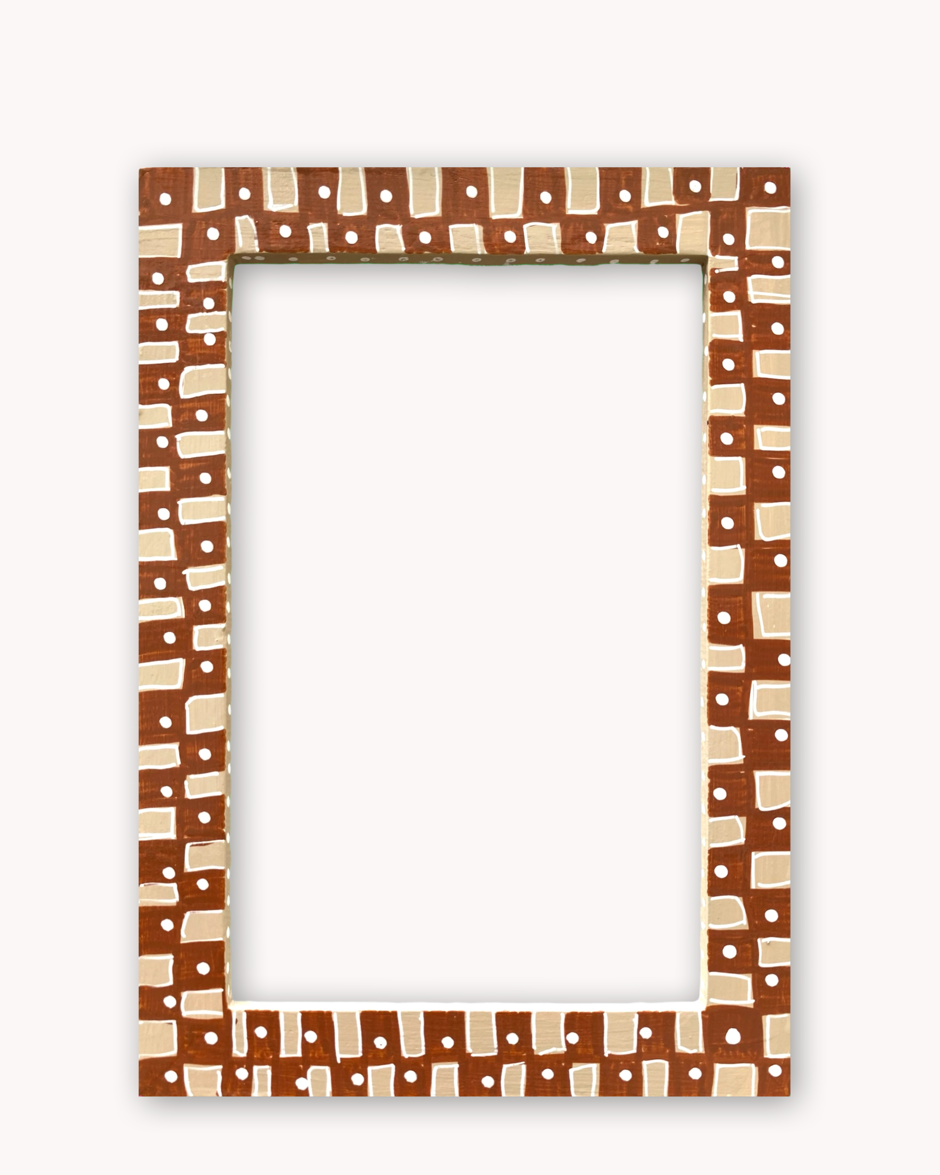 Desert ( Hand Painted Frame 4x6 inch )
