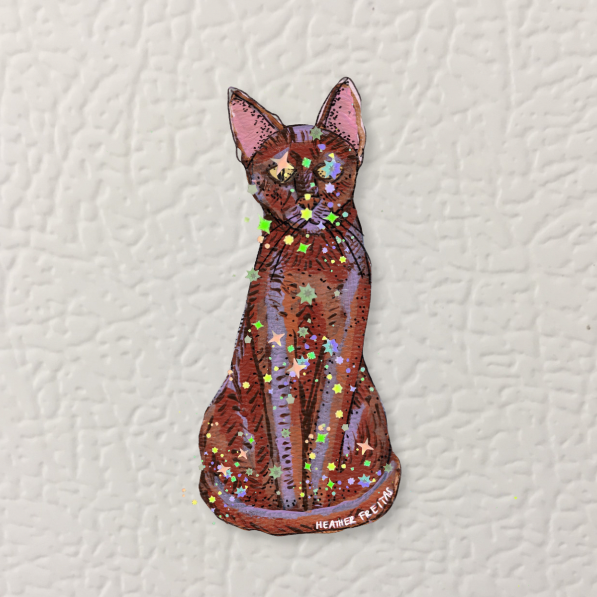 Havana Cat Magnet ( Die-Cut )