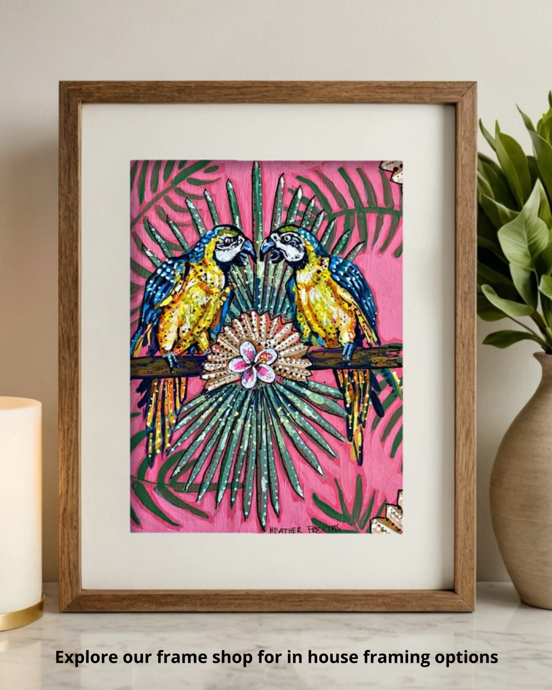 Parrot Paradise - Limited Edition Print