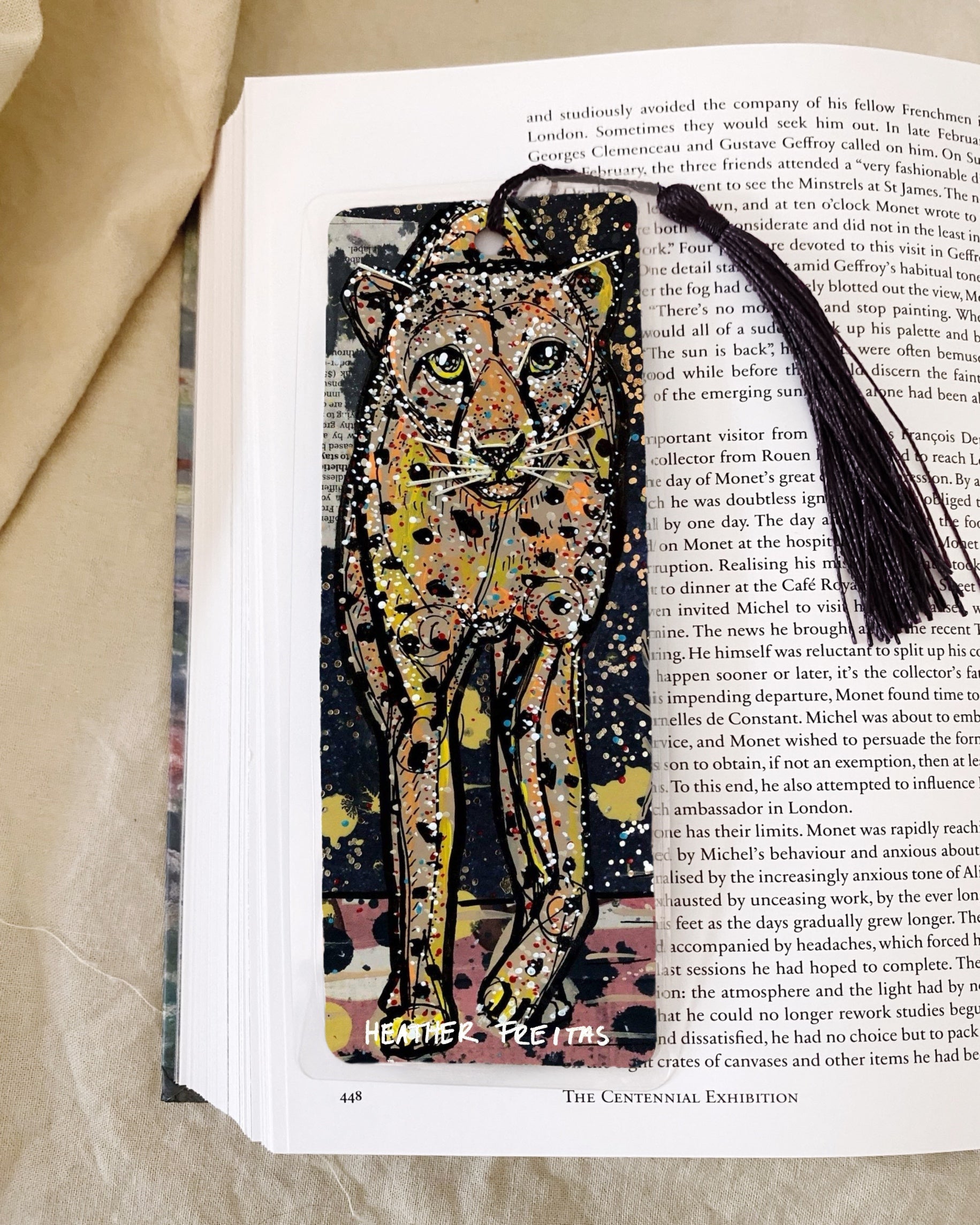 Cheetah Bookmark