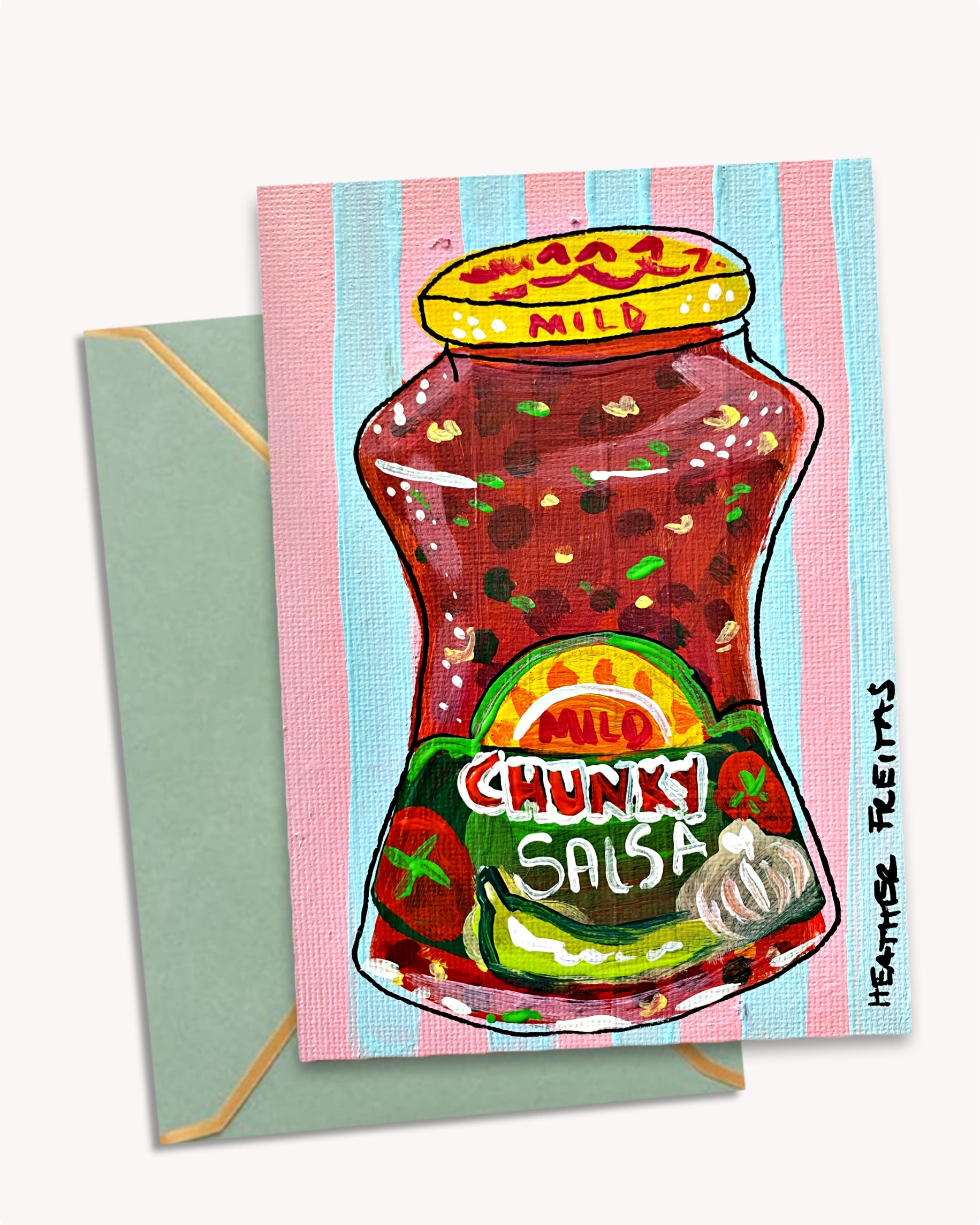 Mild Salsa - Greeting Card / Fine Art Print