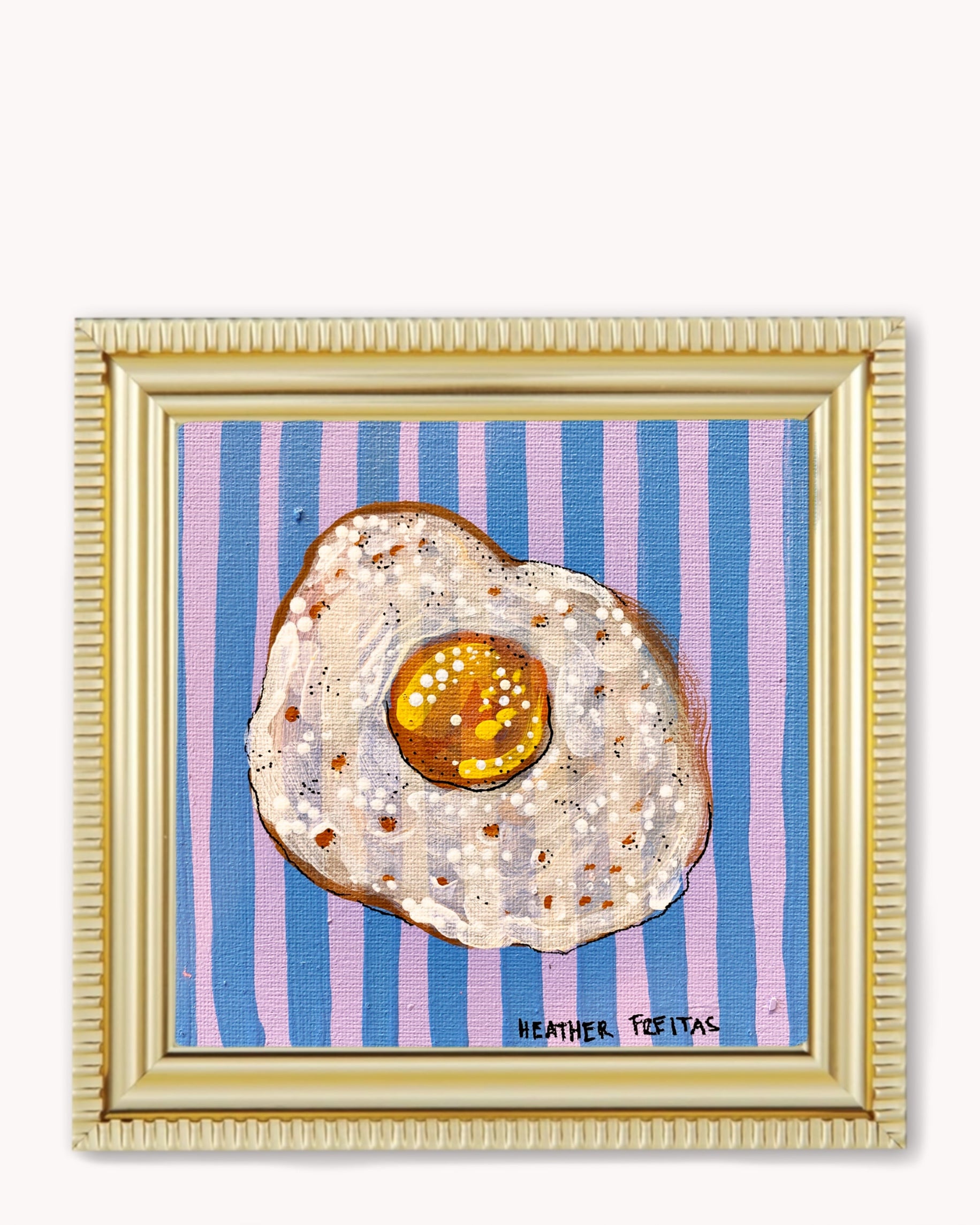 Egg Framed Magnet ( Medium )