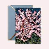 Seahorse Frameable Greeting Card