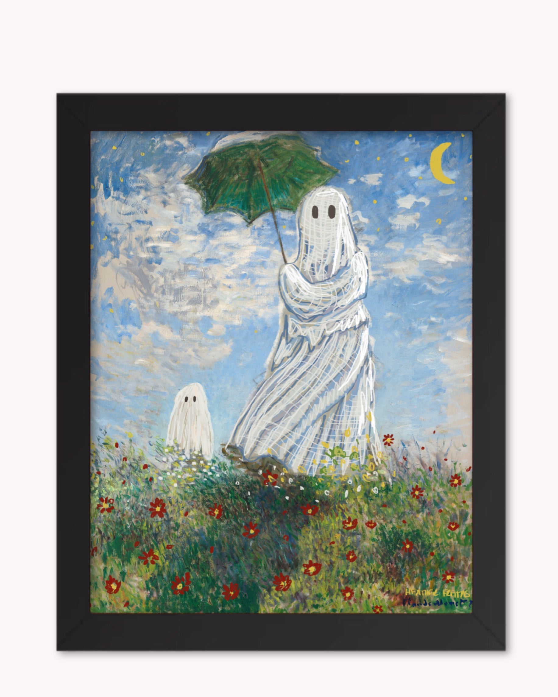 Madam Monet Halloween Remaster Print