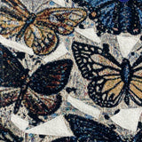 Cascades Butterly Species ( Fine Art Tapestry With Beaded Accent ) - Heather Freitas - fine art home deccor