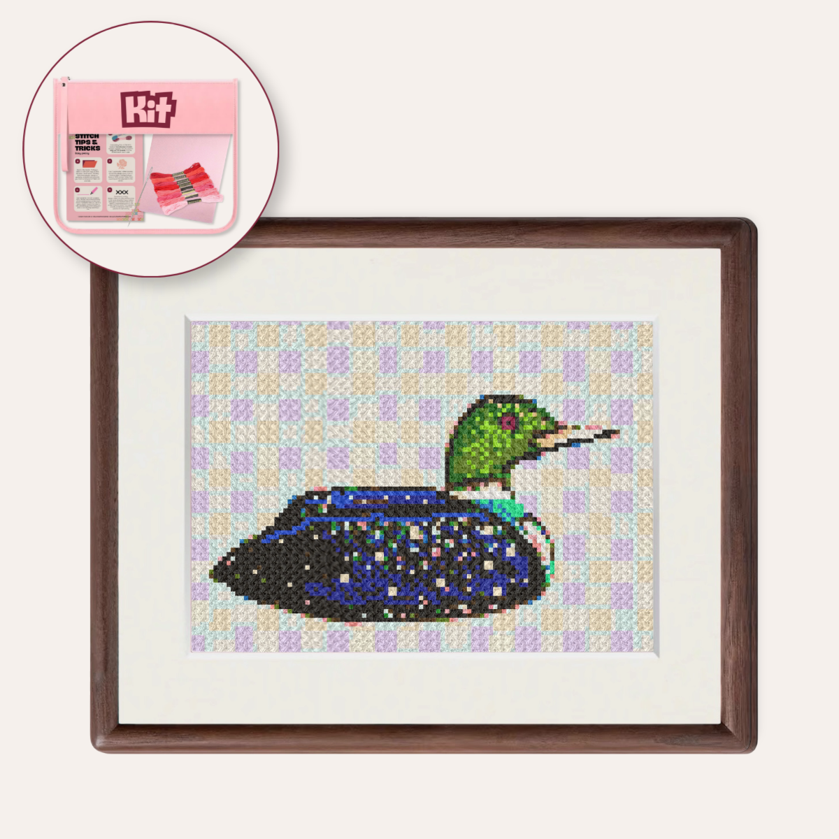 Loon Counted Cross Stitch Kit