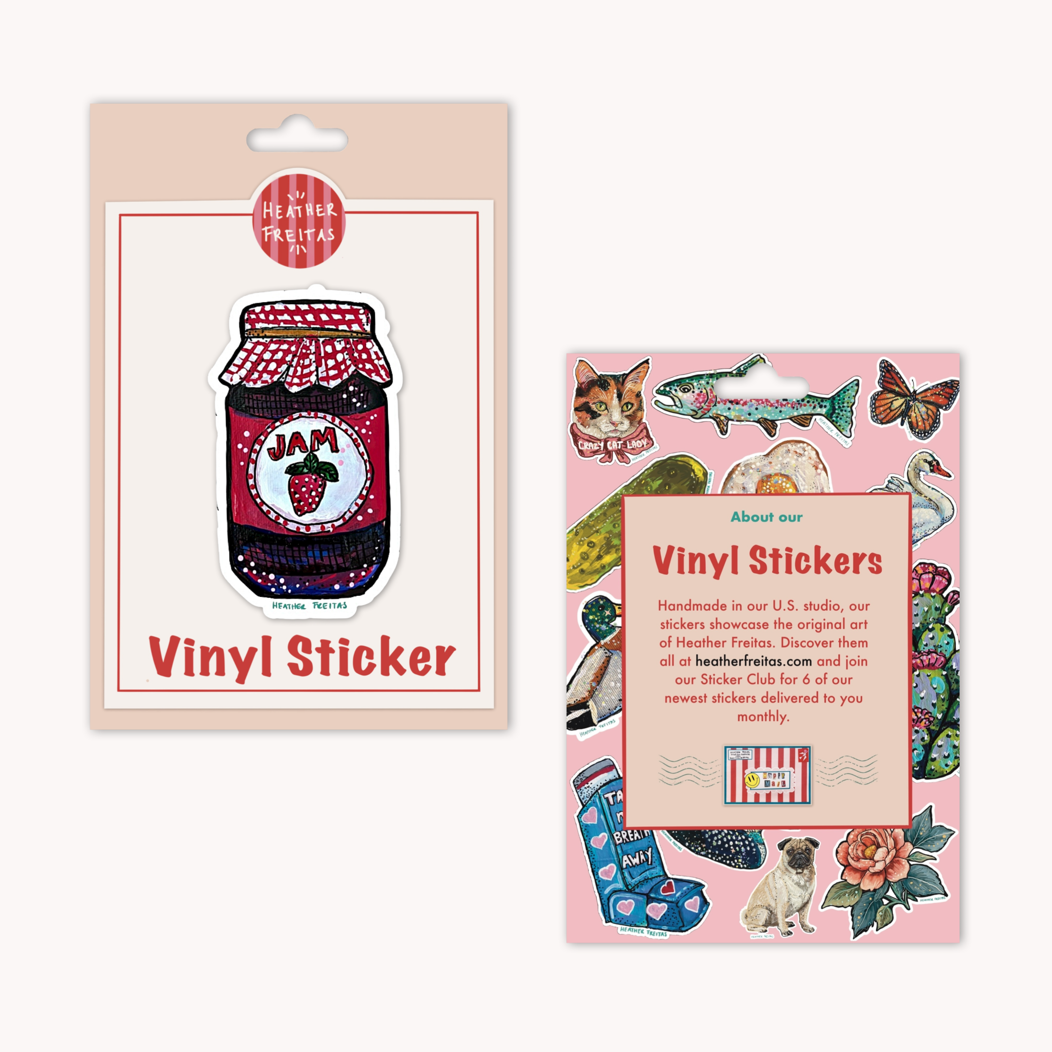 Strawberry Jam Sticker