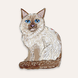 Birman Cat Sticker