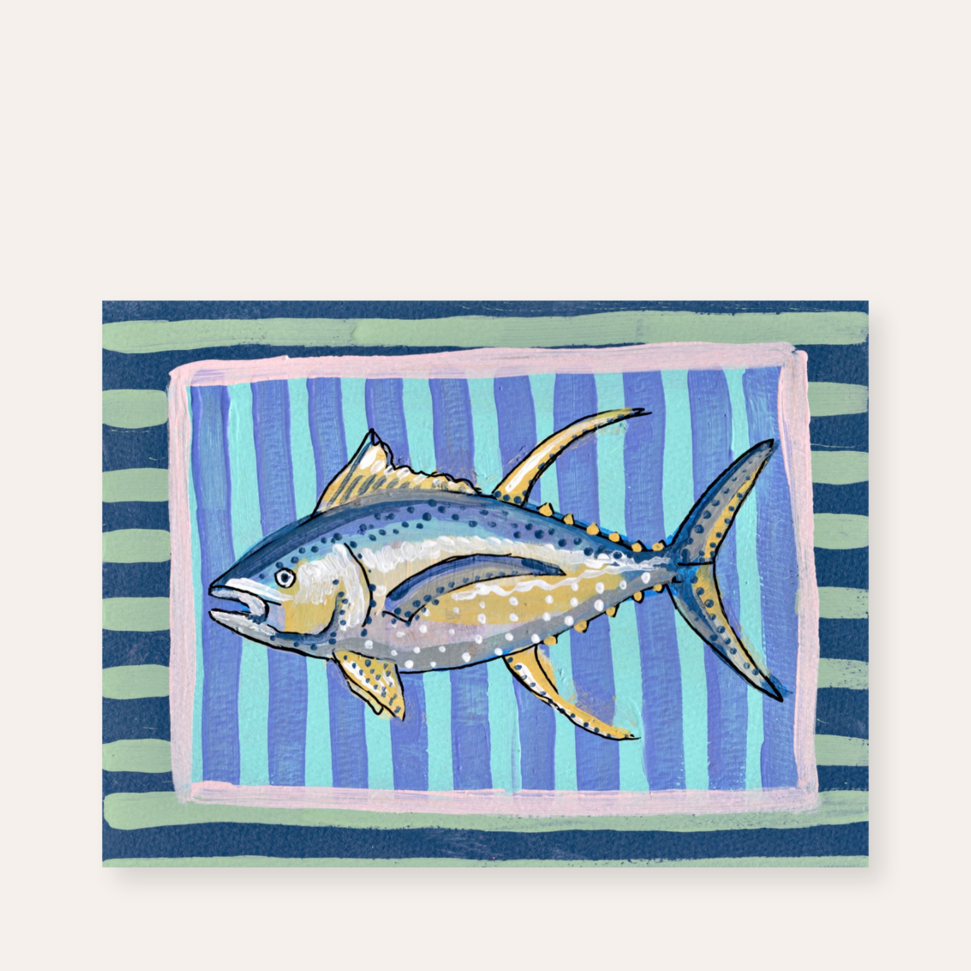 Blue Fin Tuna ( original painting )