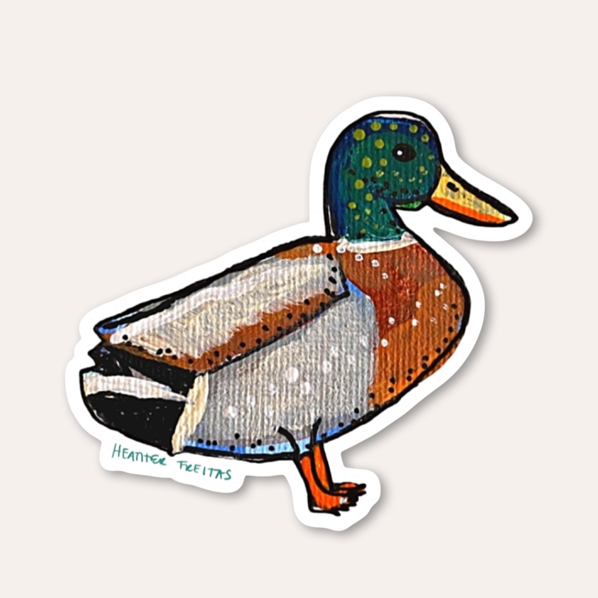 Duck Sticker