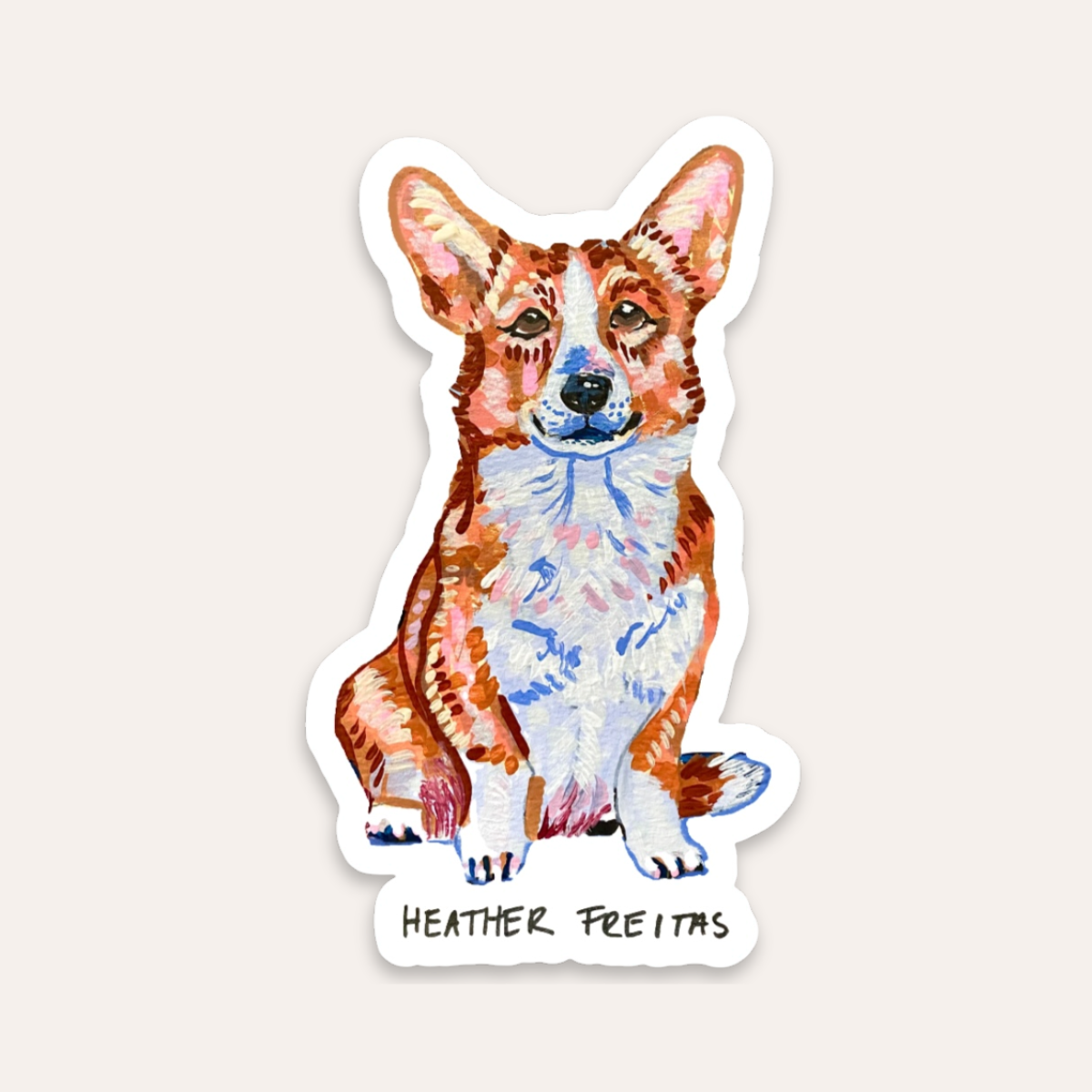 Corgi Sticker