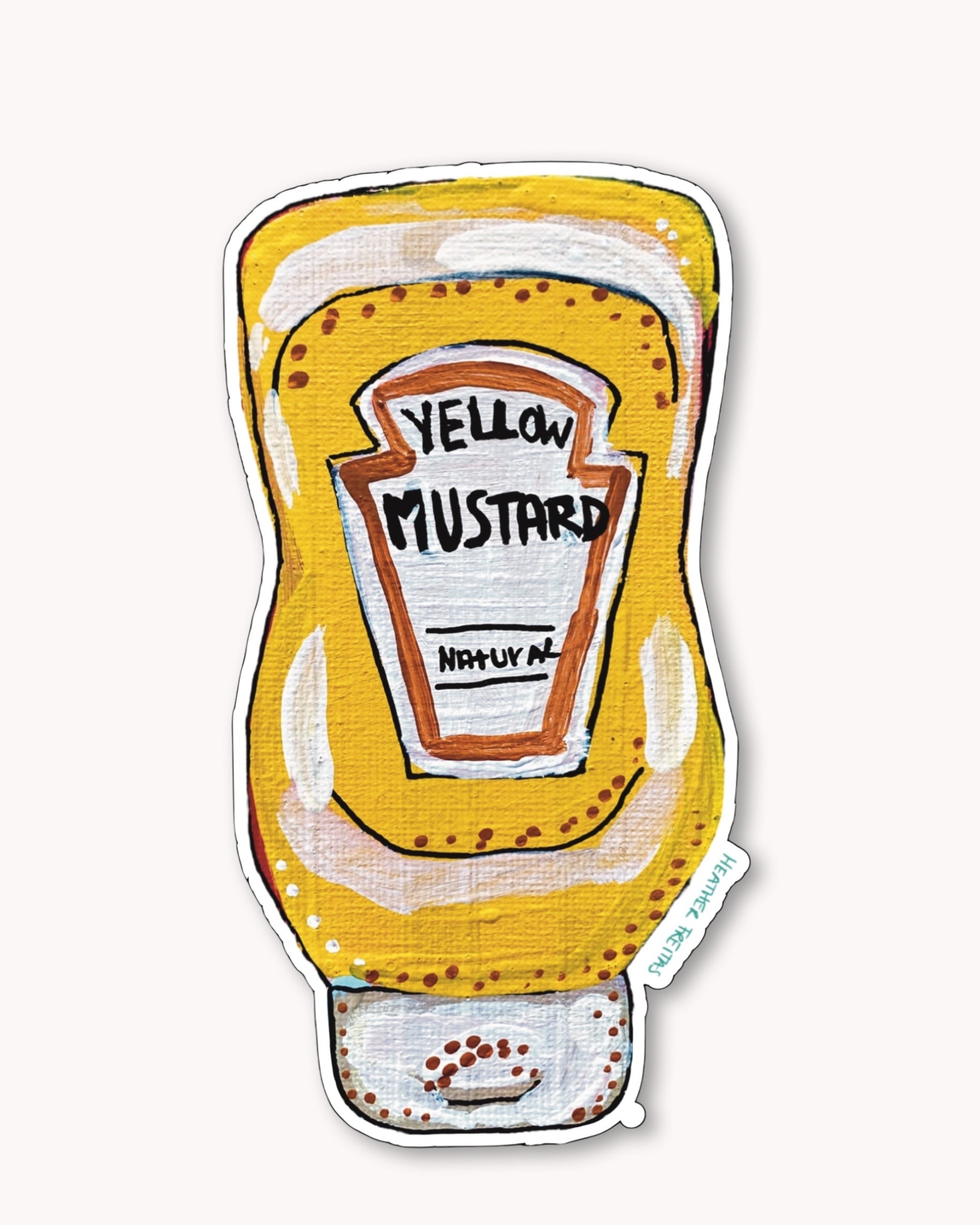 Mustard Sticker