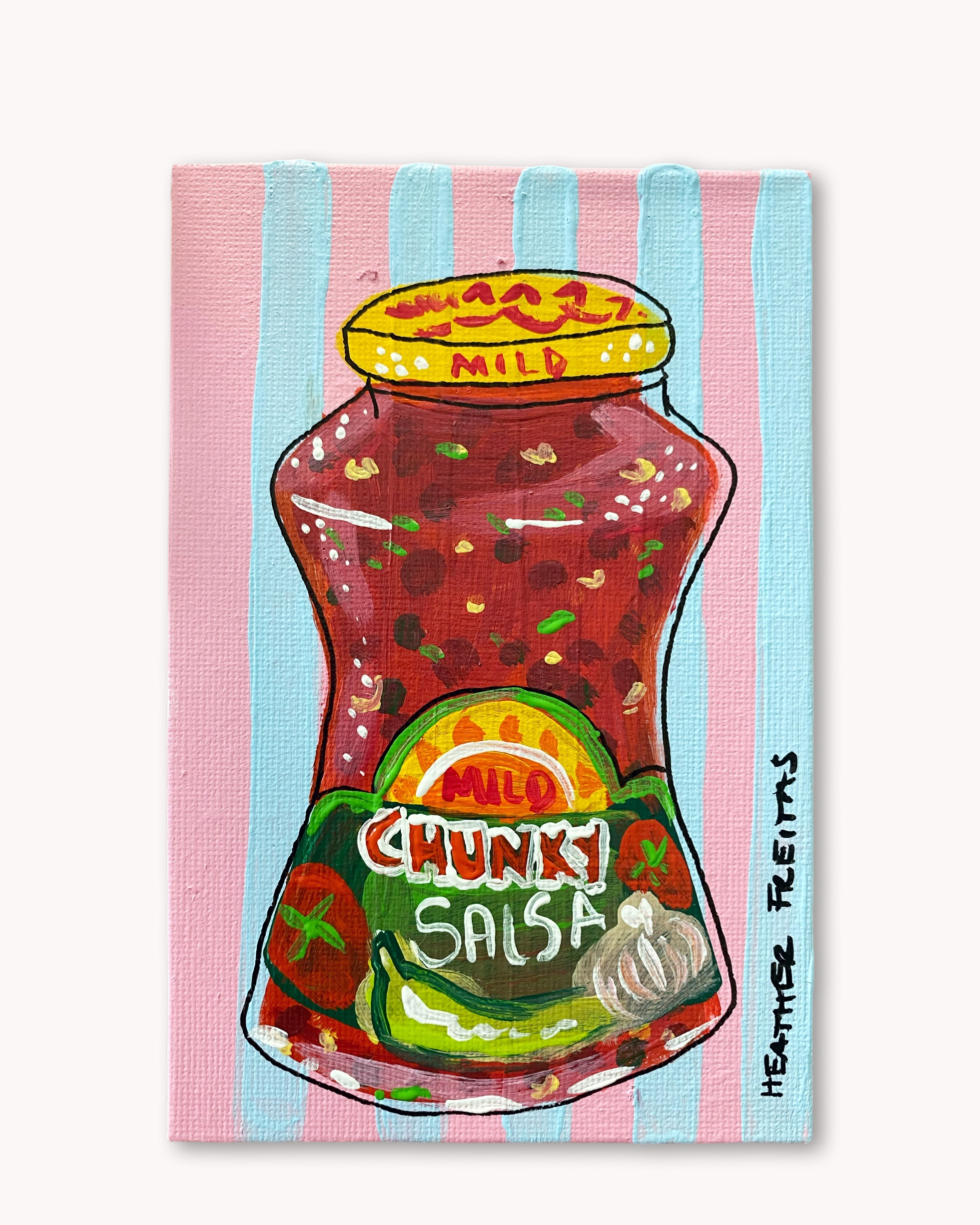 Mild Salsa ( Original Painting )