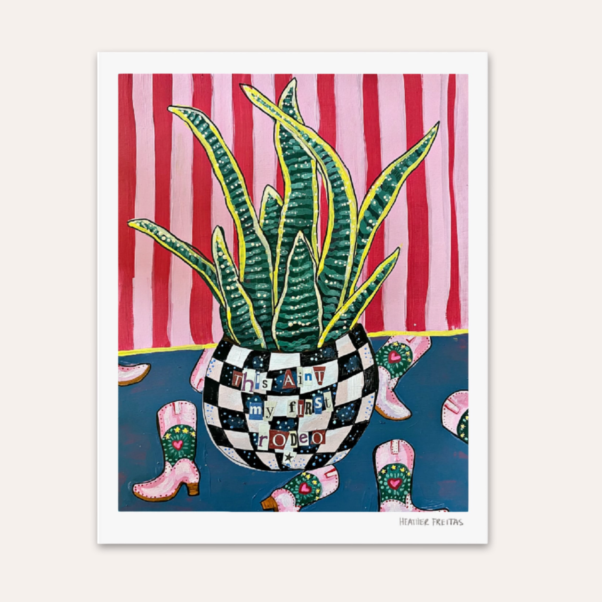 This Ain’t My First Rodeo Fine Art Print