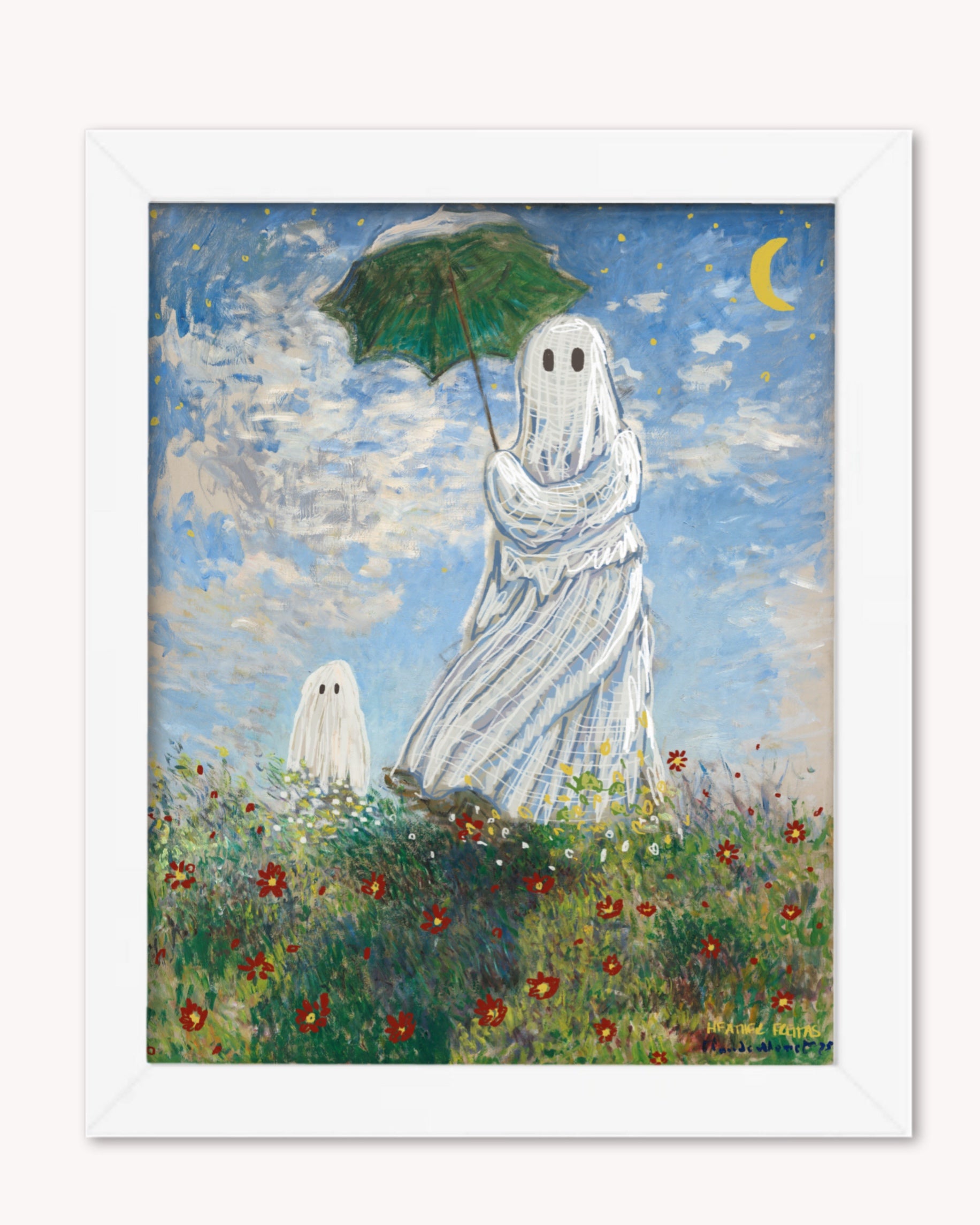 Madam Monet Halloween Remaster Print