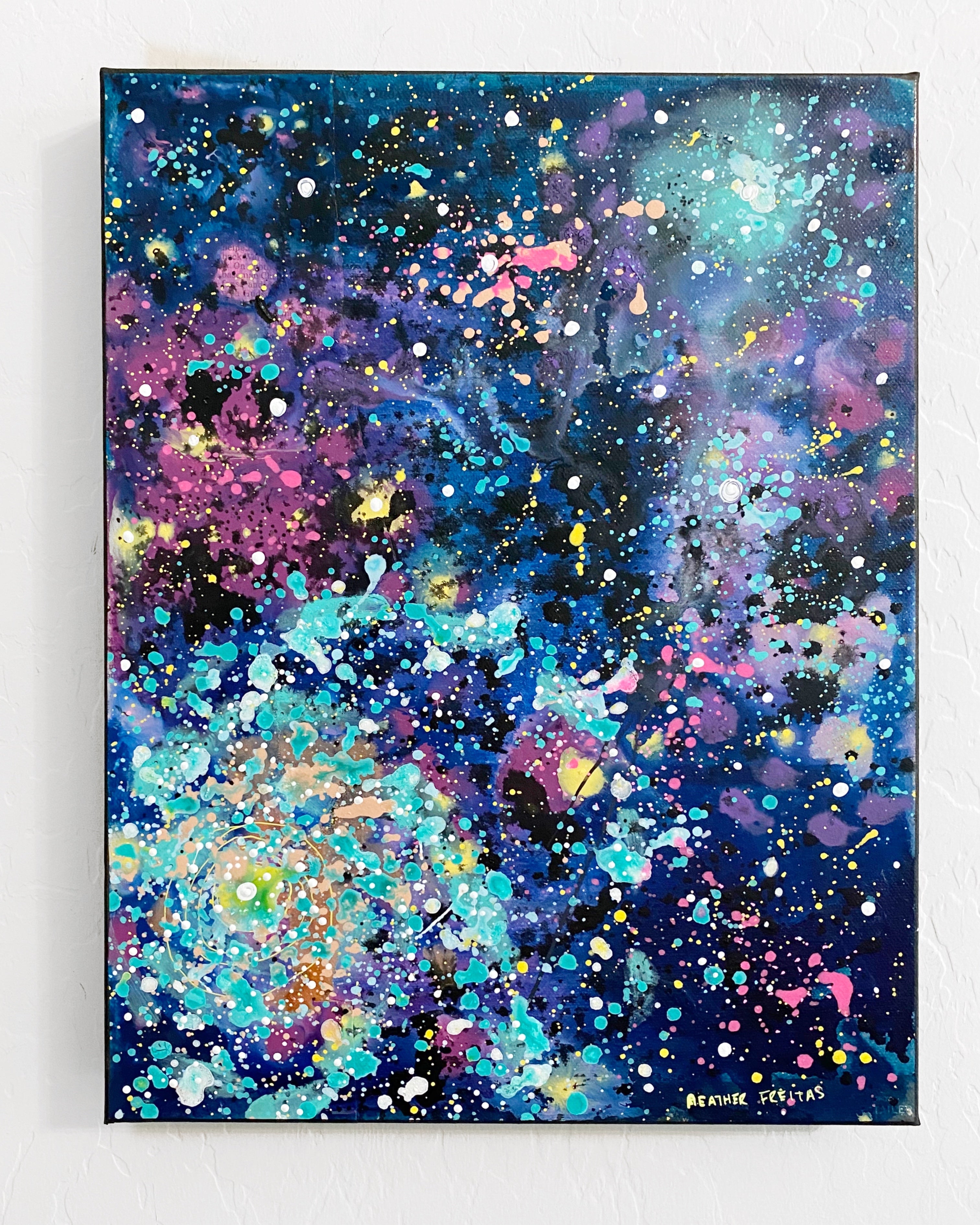 Spiral Galaxy ( Original Painting )
