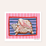 Conch Hand Signed Fine Art Print