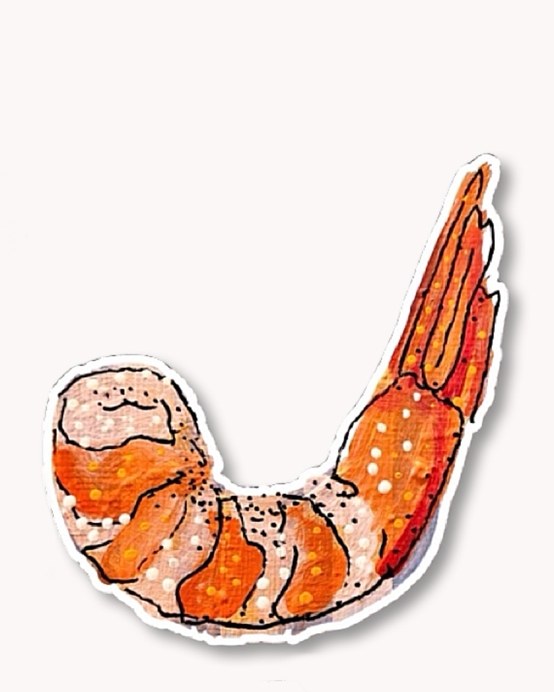 Shrimp Sticker
