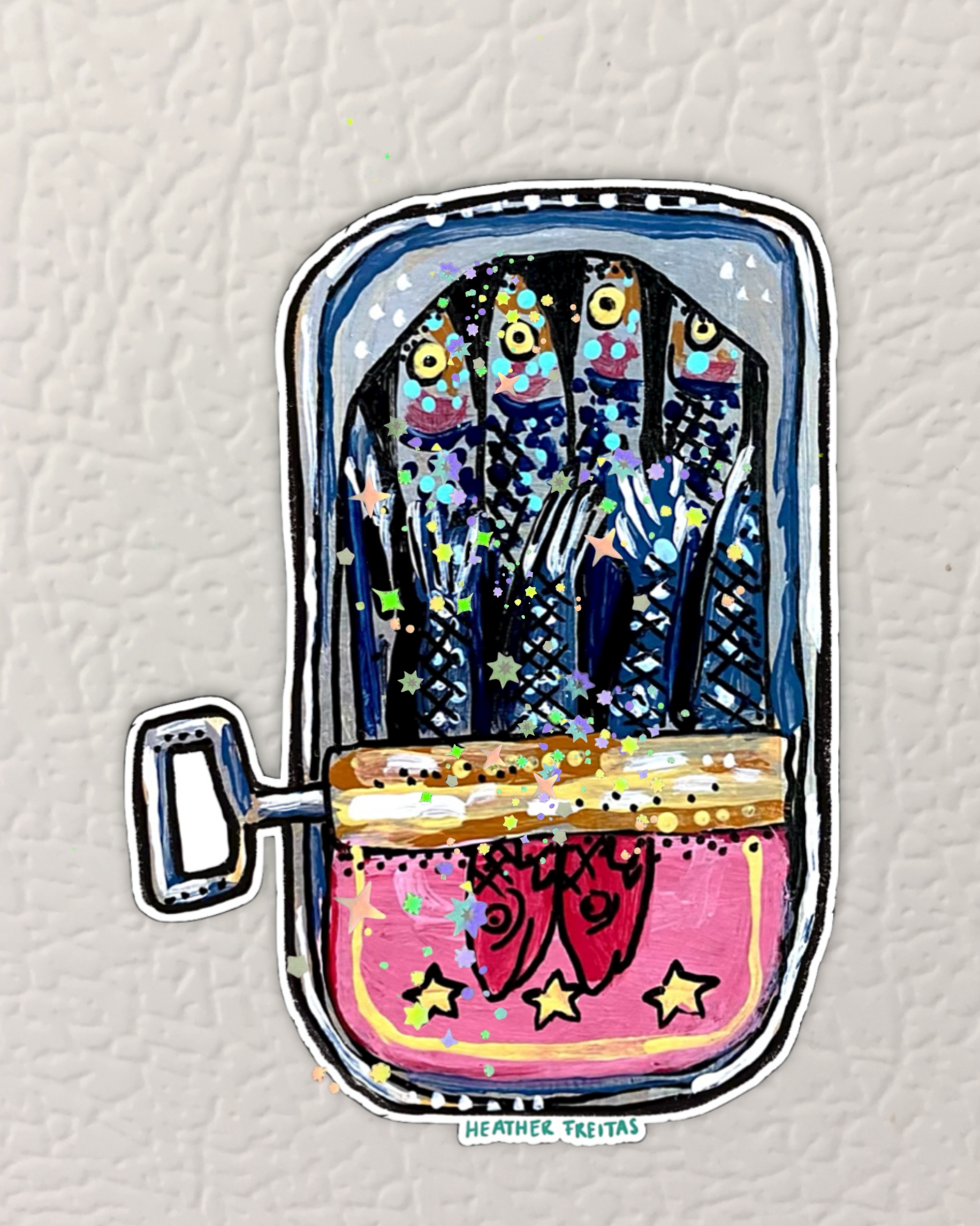 Sardines Magnet ( Die-Cut )