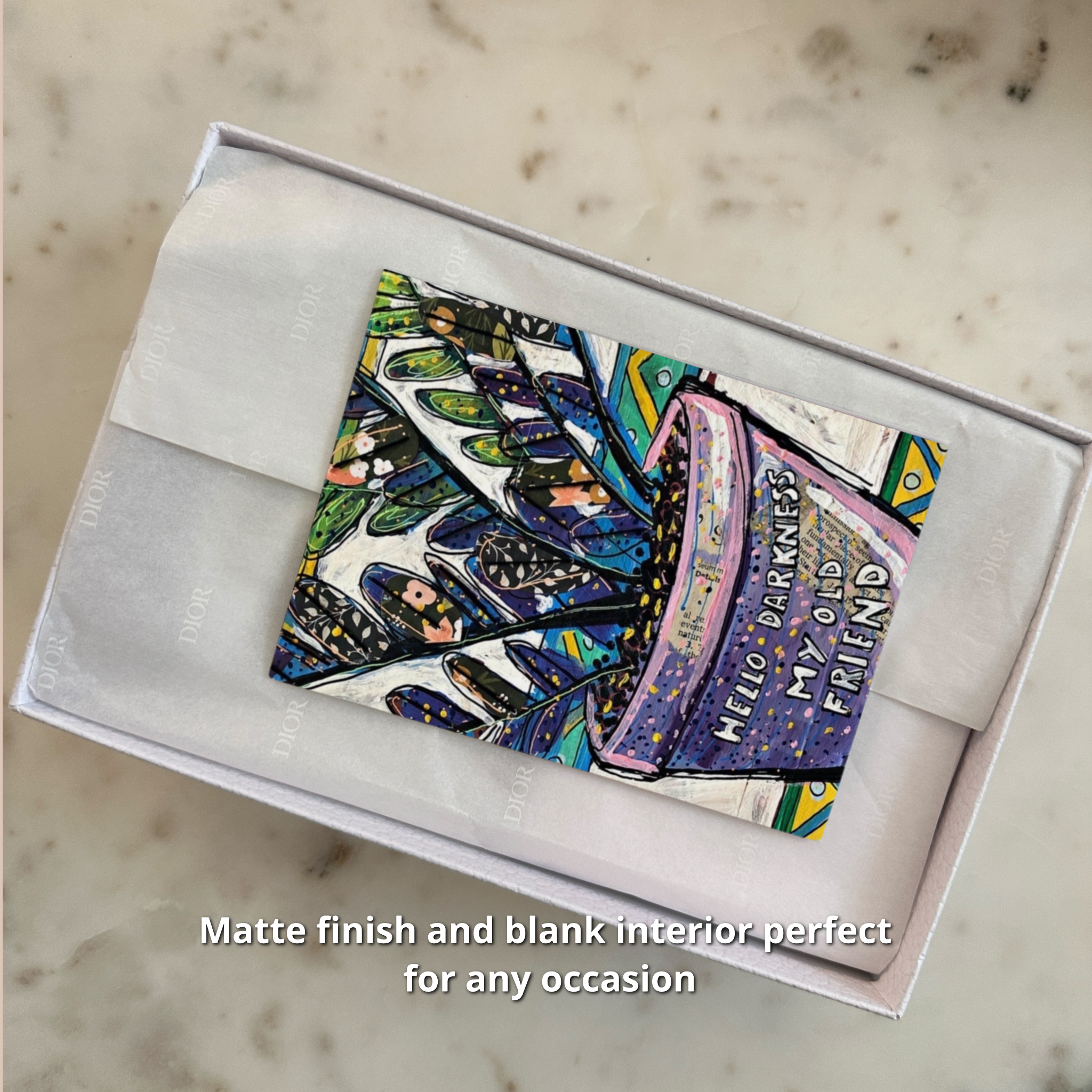 Hello Darkness My Old Friend - Greeting Card / Fine Art Print