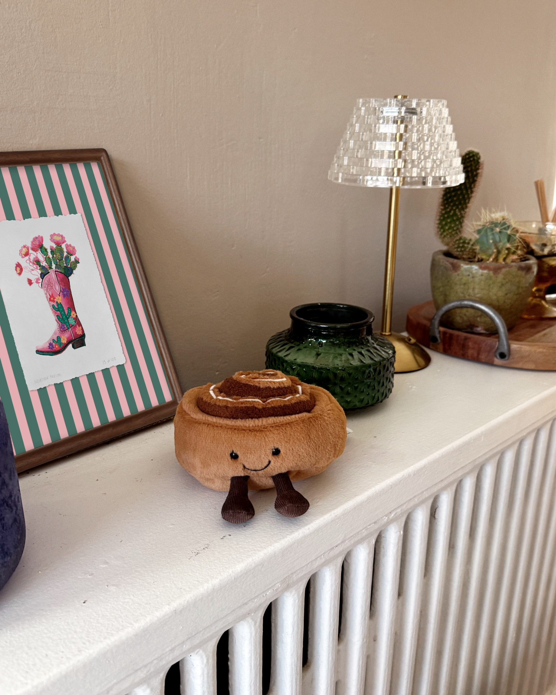 Cactus Boot Limited Edition Framed Print