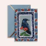 Raven Frameable Greeting Card
