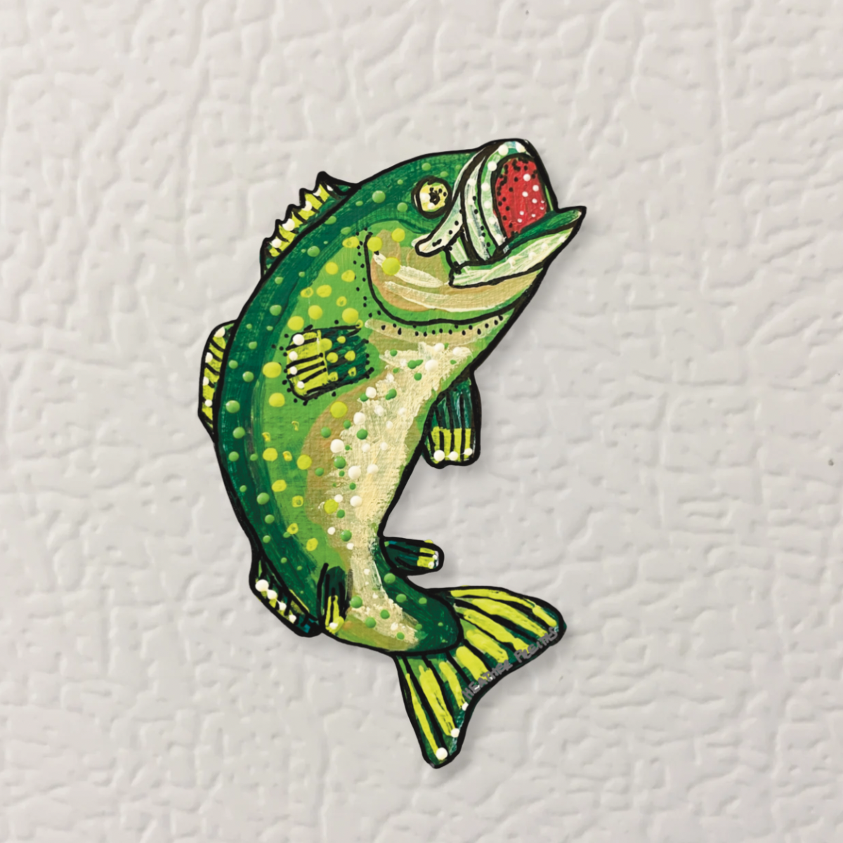 Bass Magnet ( Die-Cut )