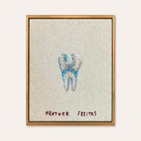 Tooth Beaded Wall Art
