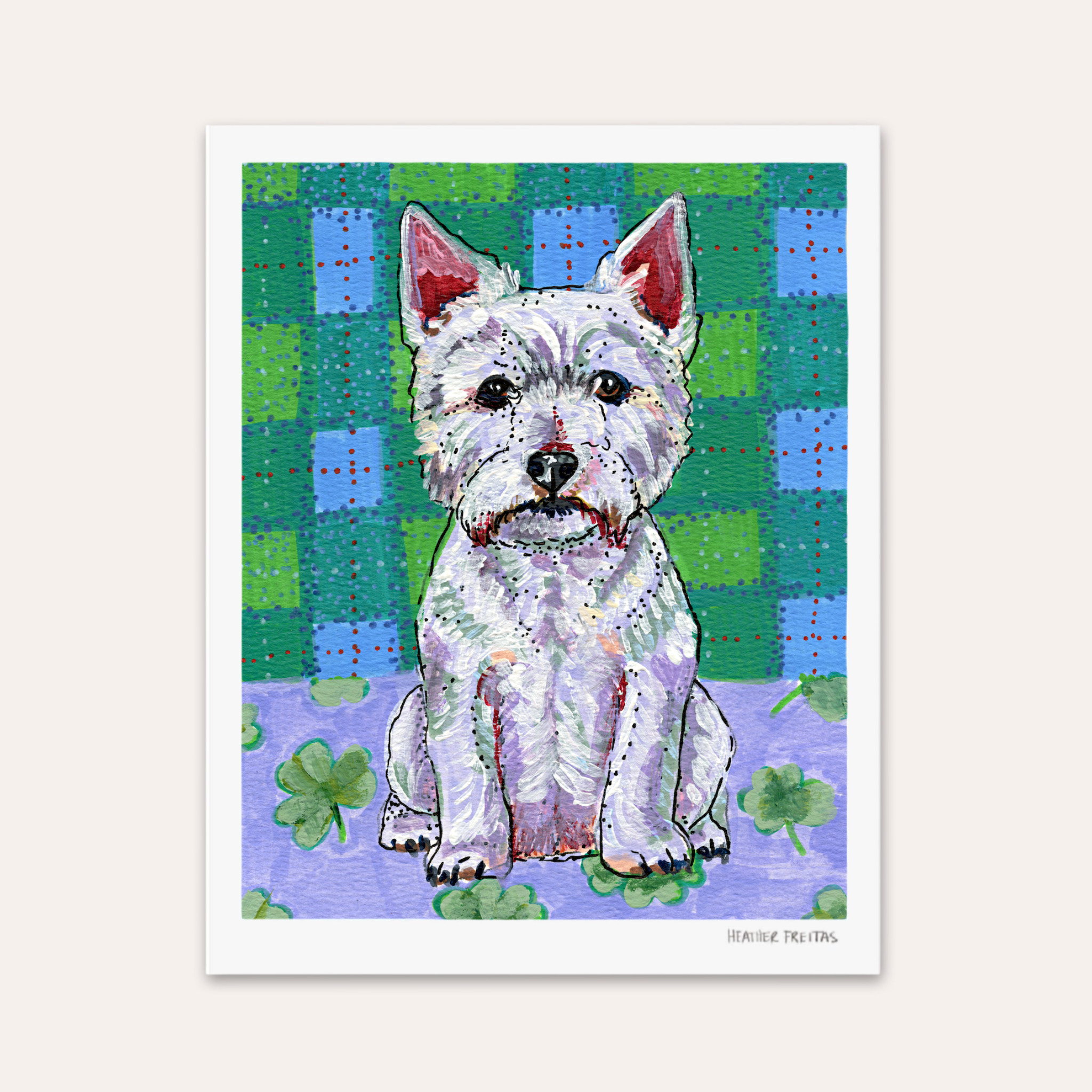 Westie Dog Fine Art Print