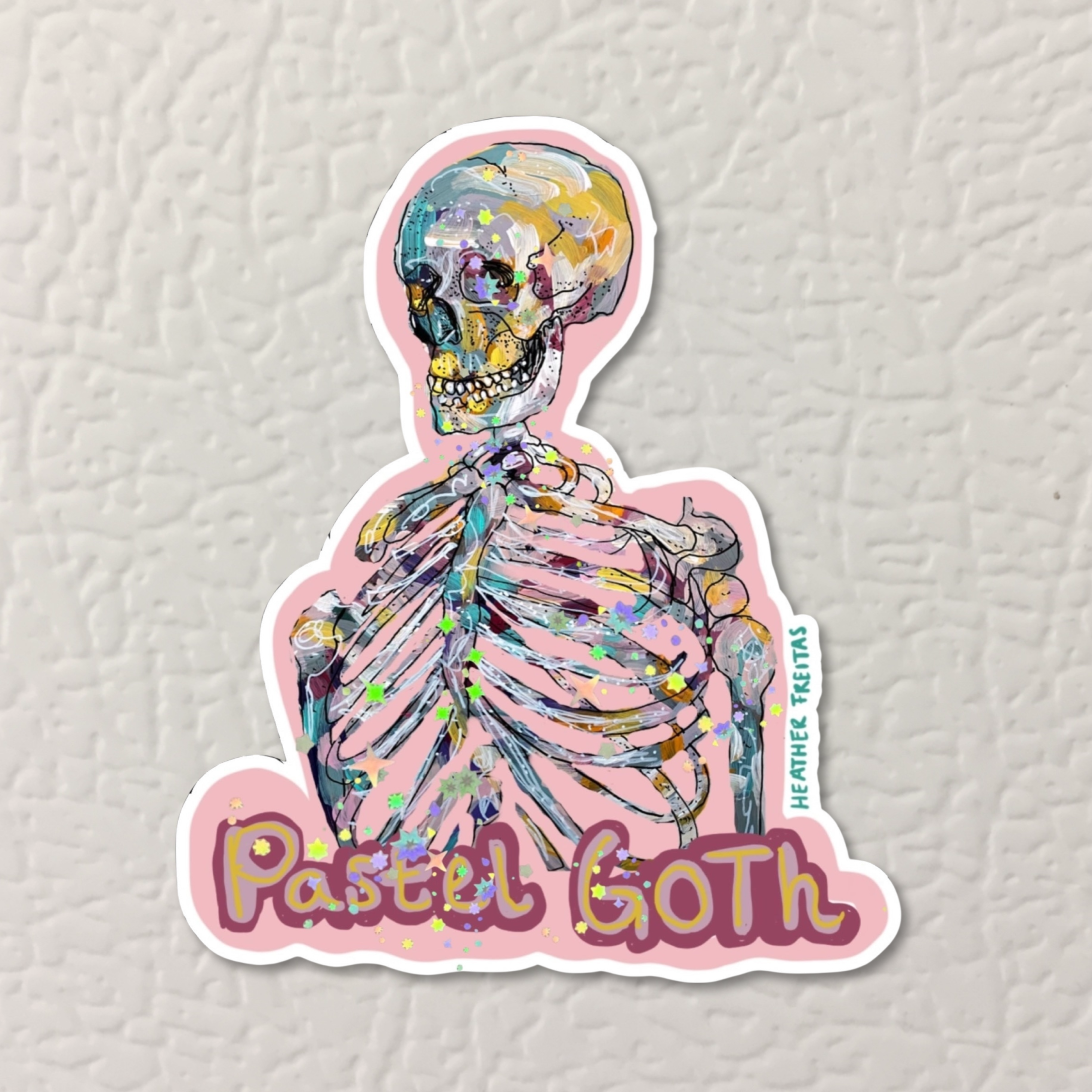 Pastel Goth Magnet ( Die-Cut )
