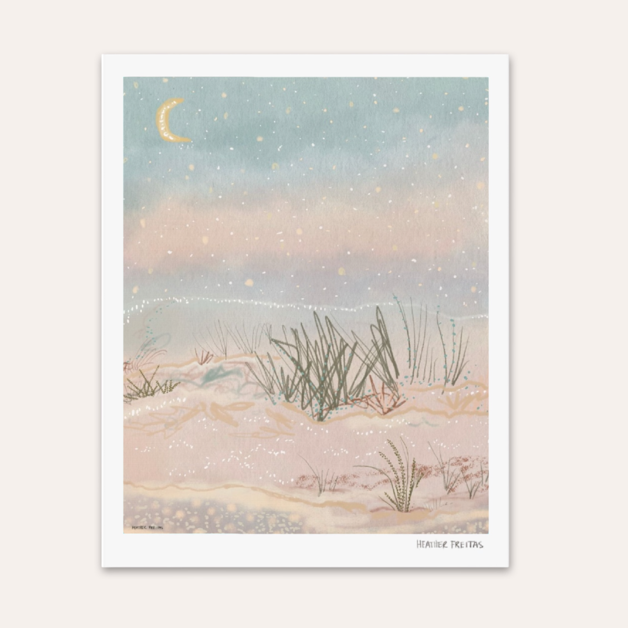 Salt Fine Art Print