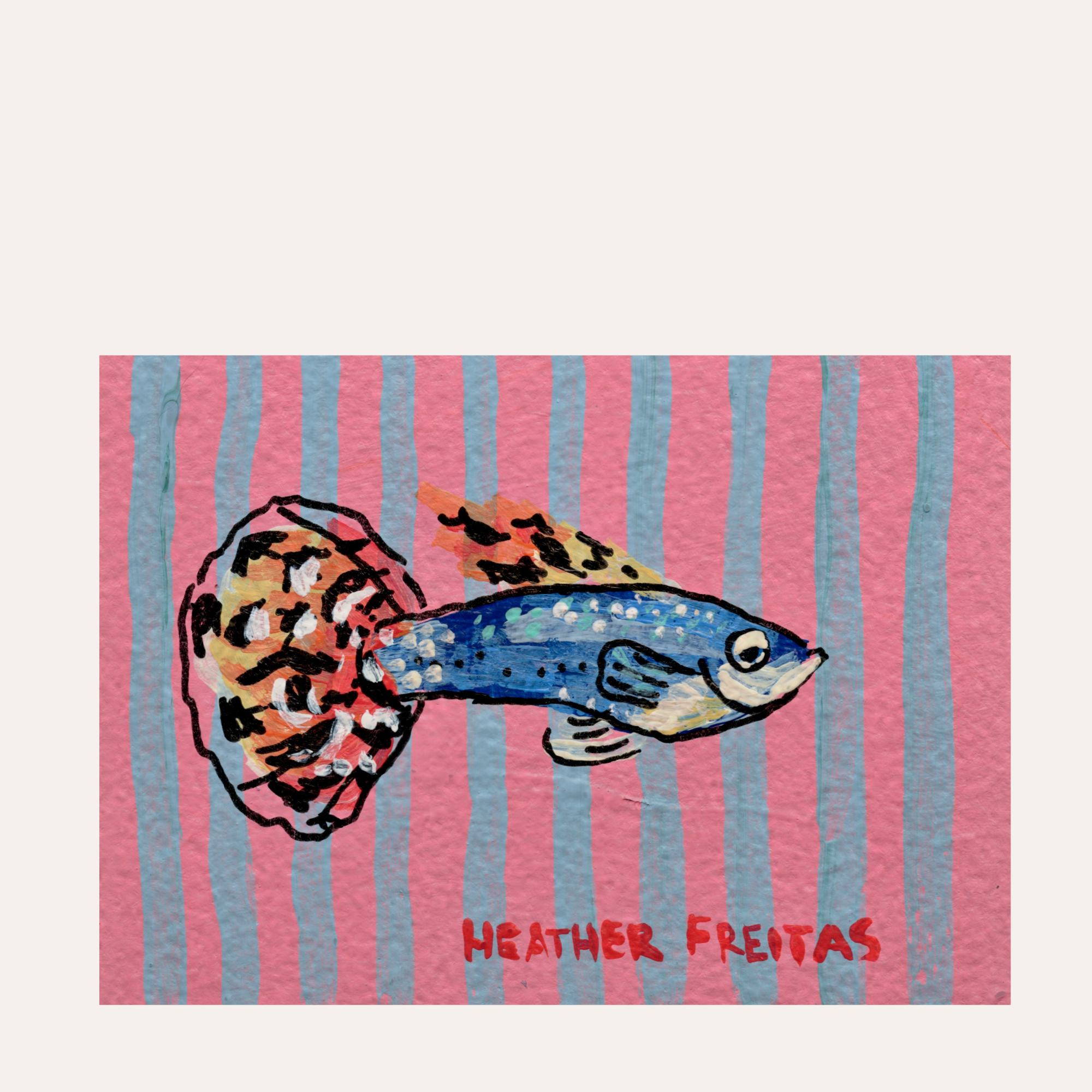 Guppy Mini Fine Art Print