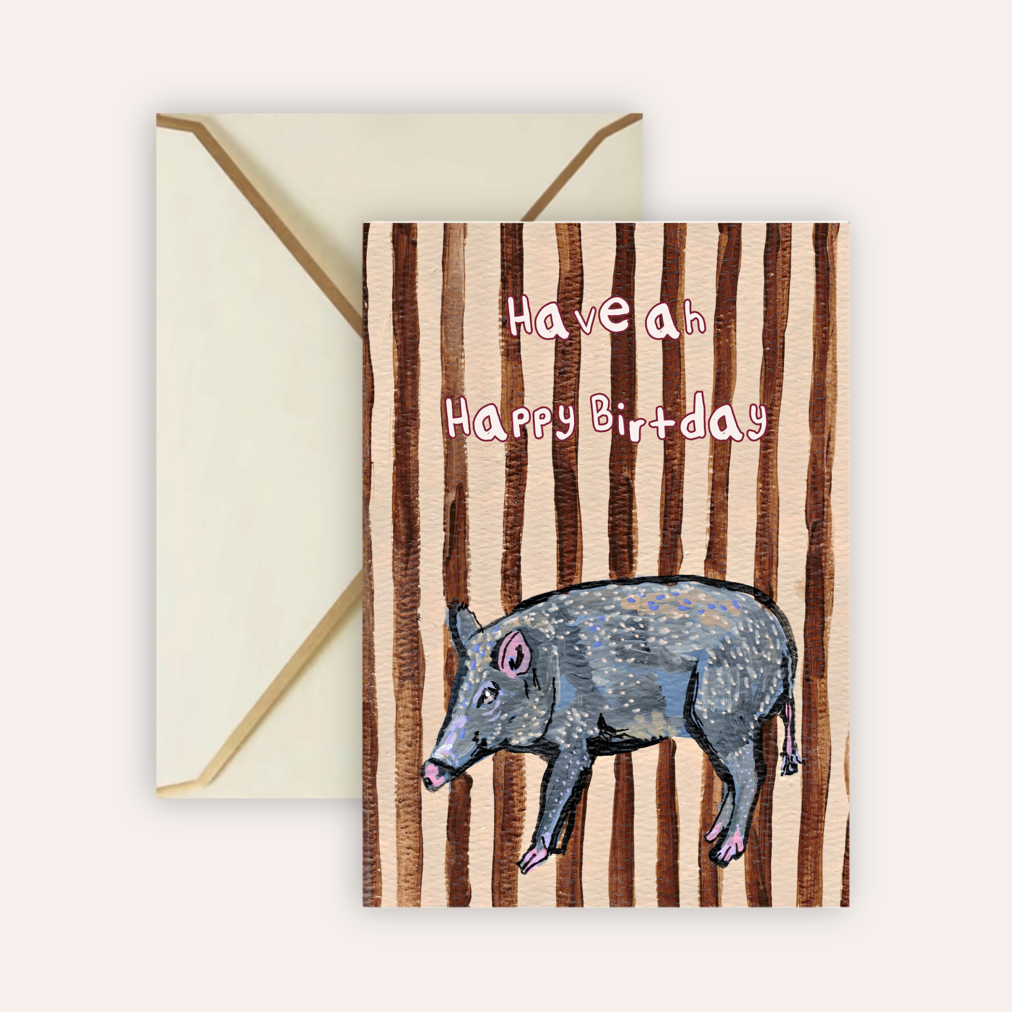 Have Ah Happy Birthday Fine Art Greeting Card