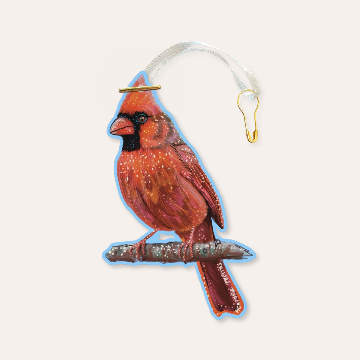 Cardinal Gift Tag