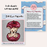 Eaten Apple Magnet ( Die-Cut )