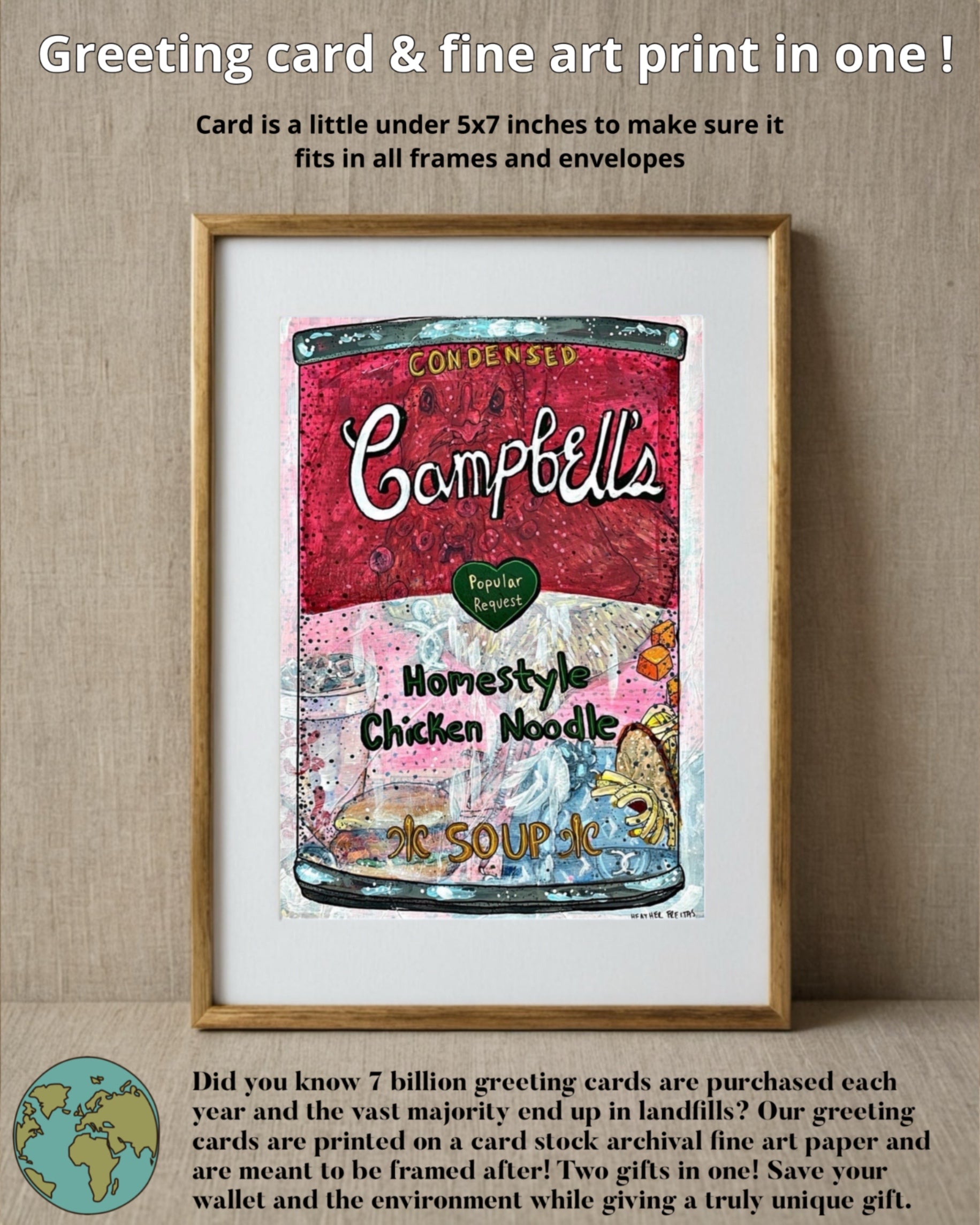 Soup - Greeting Card / Fine Art Print