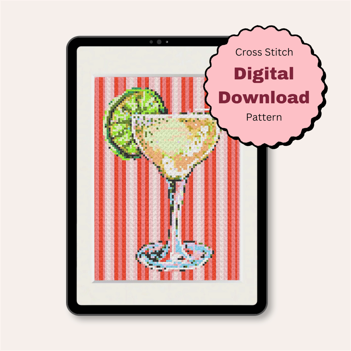 Margarita Counted Cross Stitch Pattern ( Digital Download )
