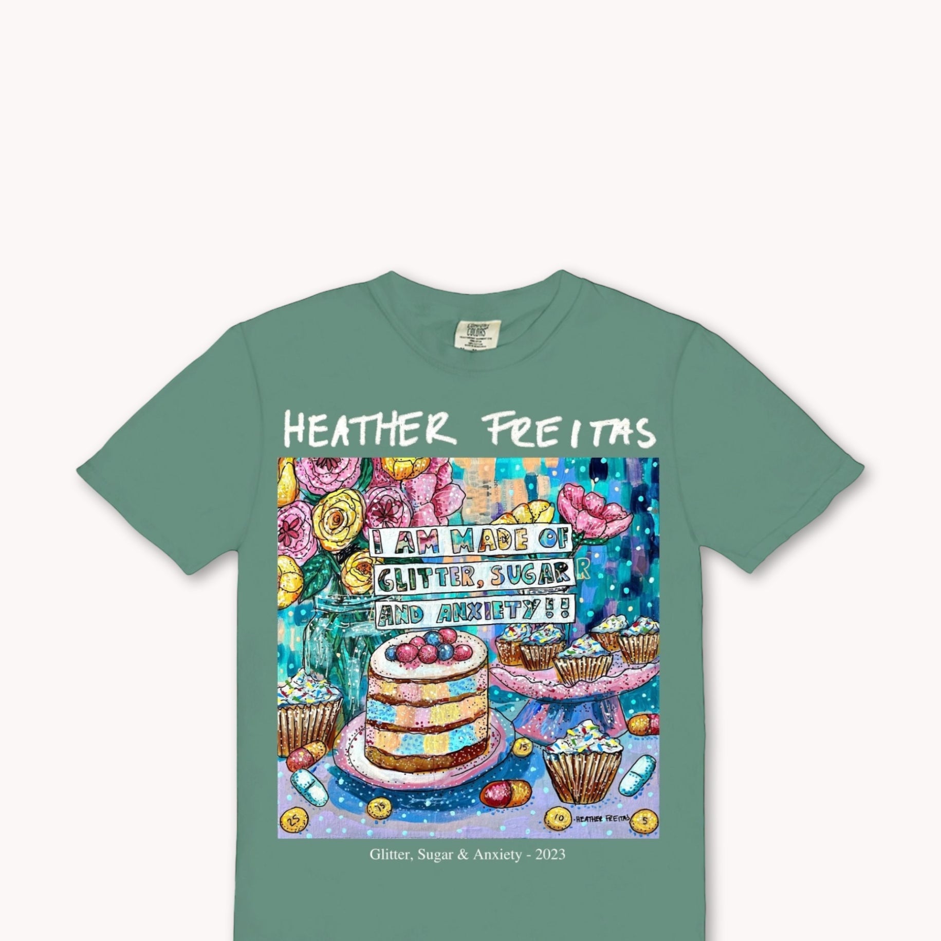Glitter, Sugar & Anxiety Tee