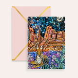Coyote Song Fine Art Greeting Card
