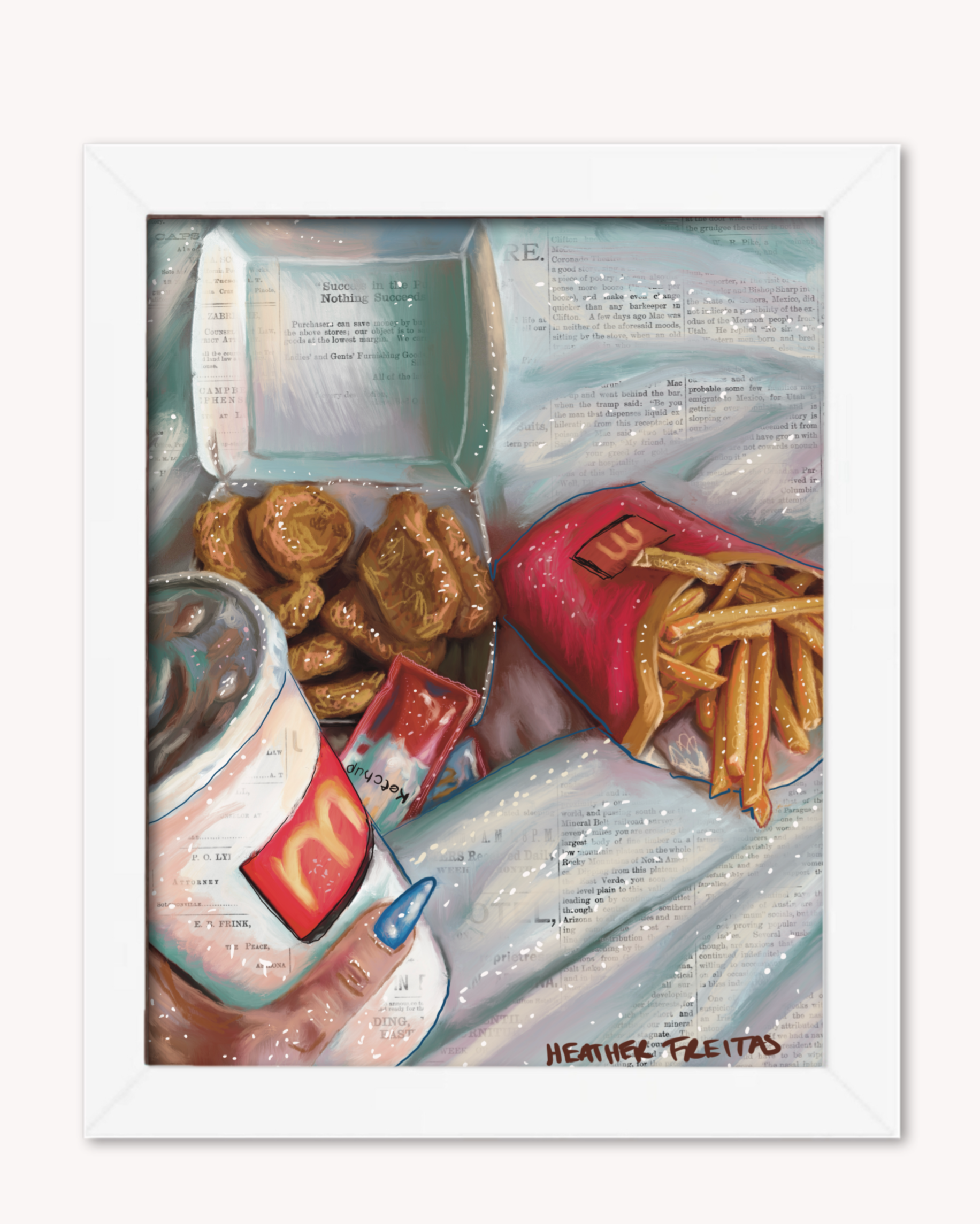 Fast Food Print