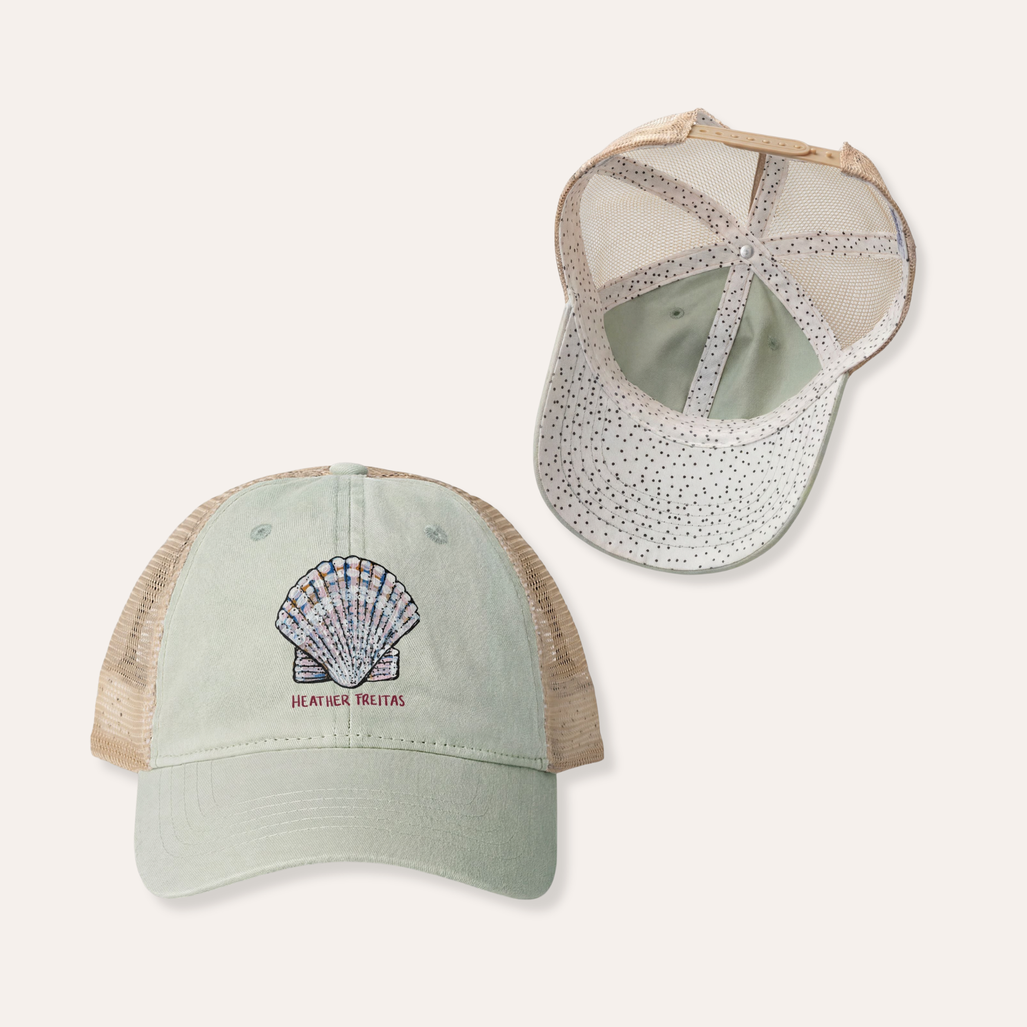 Shell Women's Washed Mesh-Back Cap