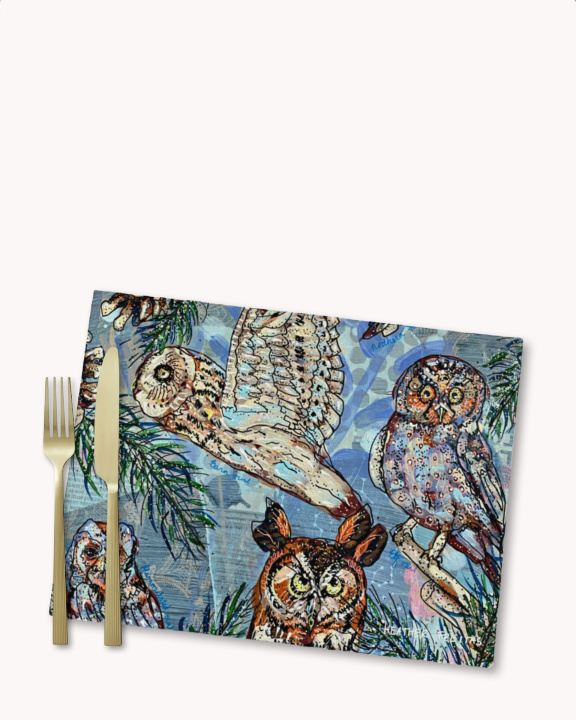 Owls Placemat